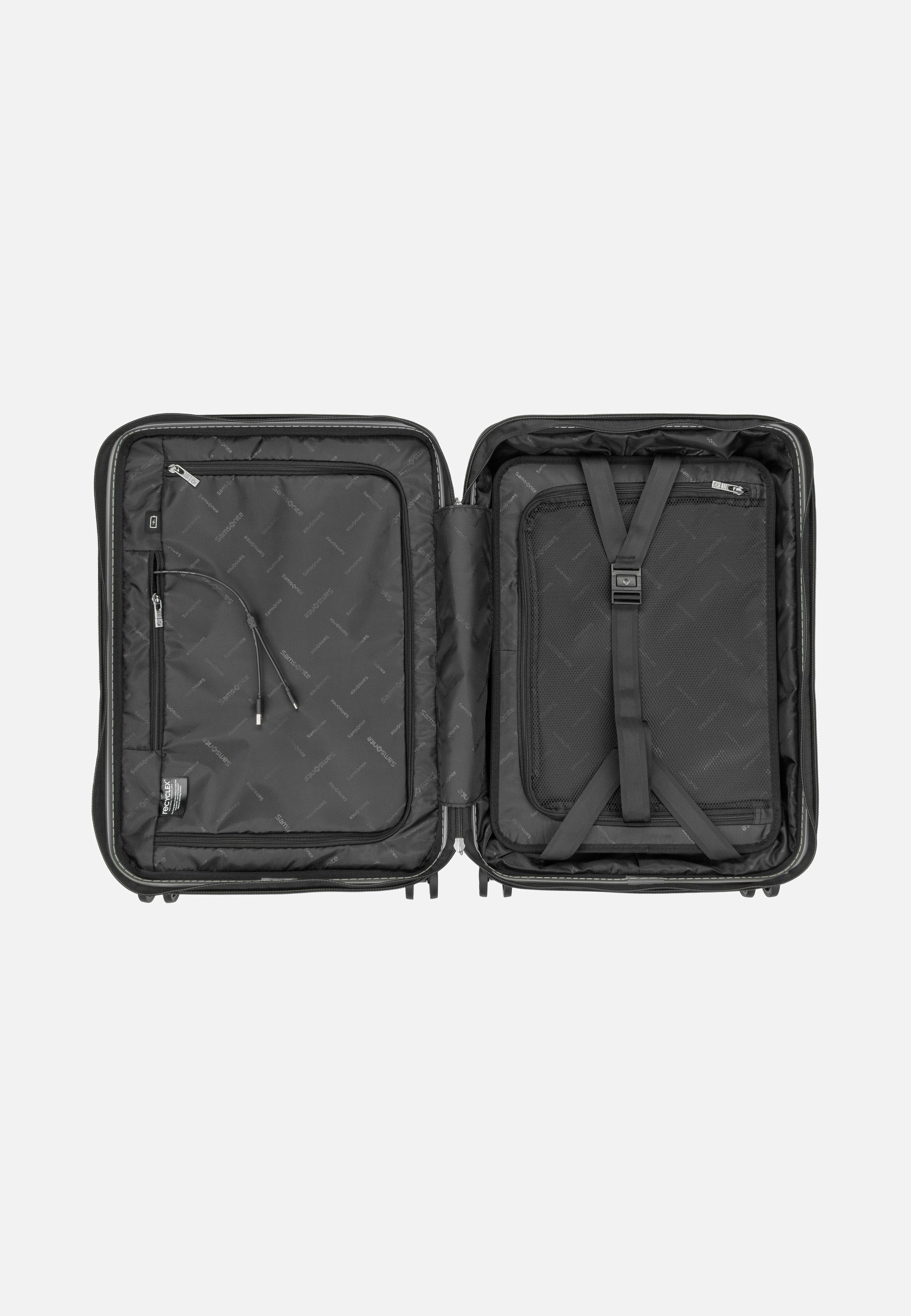 Samsonite - Nuon Spinner 55 EXP Matt Silver - Suitcase | Neutral-Image