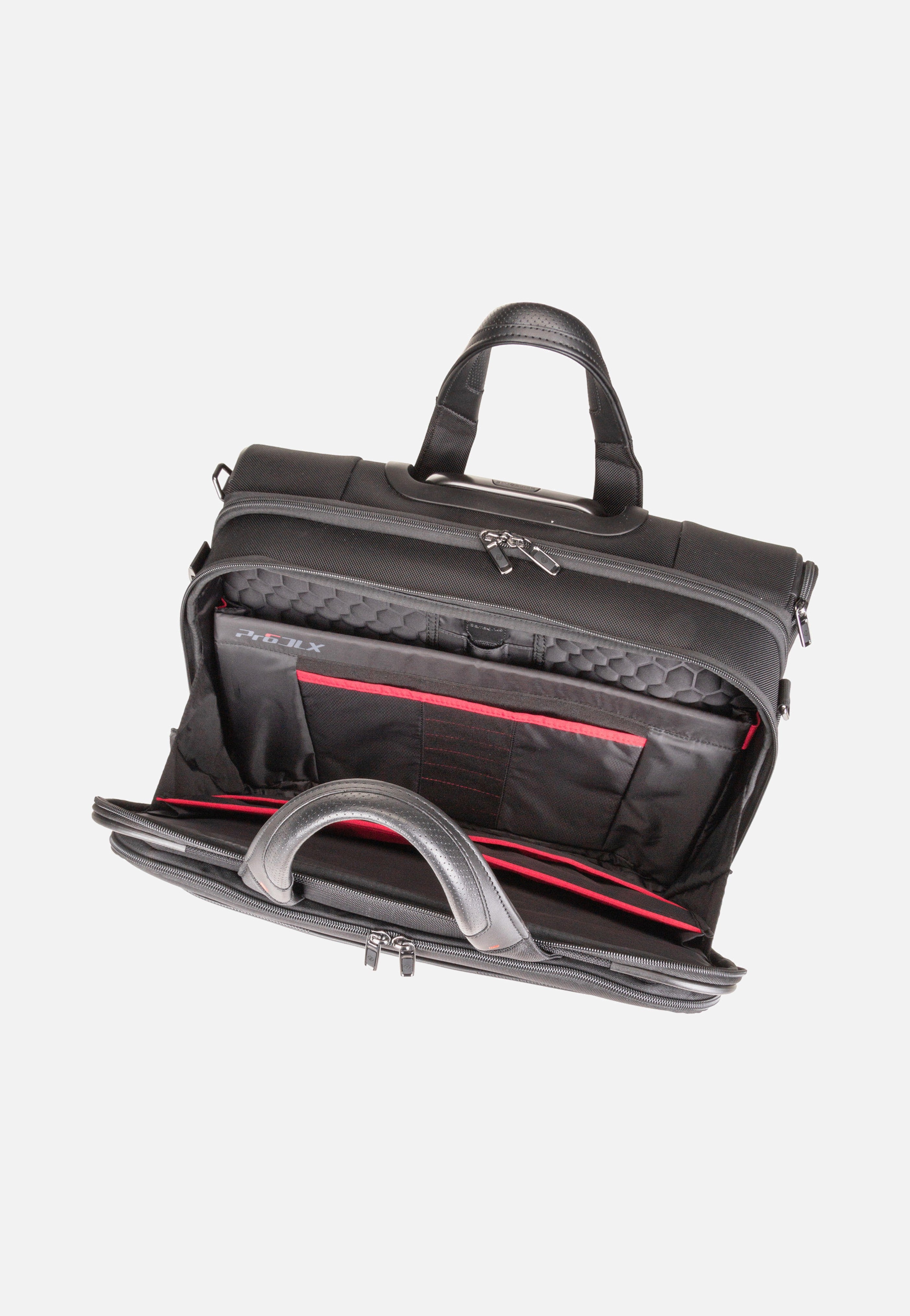 Samsonite - Pro-DLX 6 Rolling Tote 15.6'' Black - Pilot Case | Neutral-Image