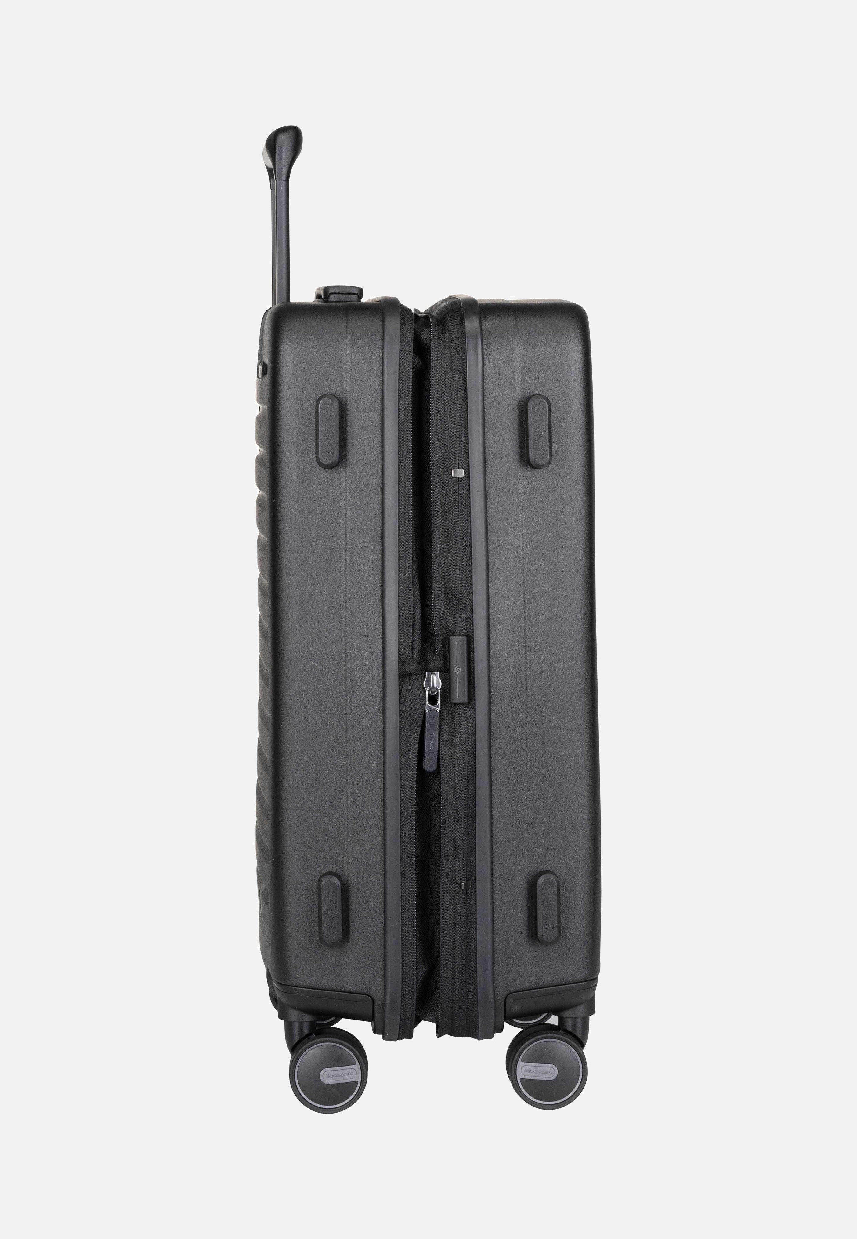 Samsonite RestackD Spinner 55 EXP Black Suitcase