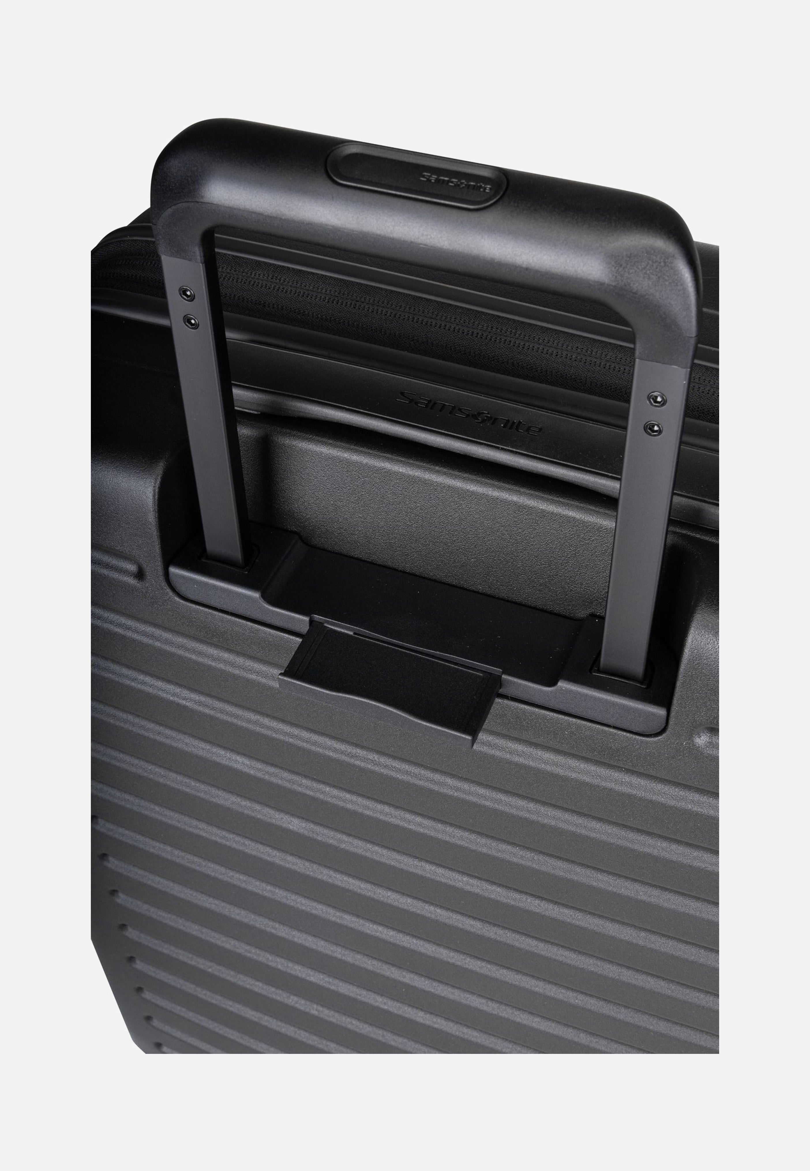 Samsonite RestackD Spinner 55 EXP Black Suitcase