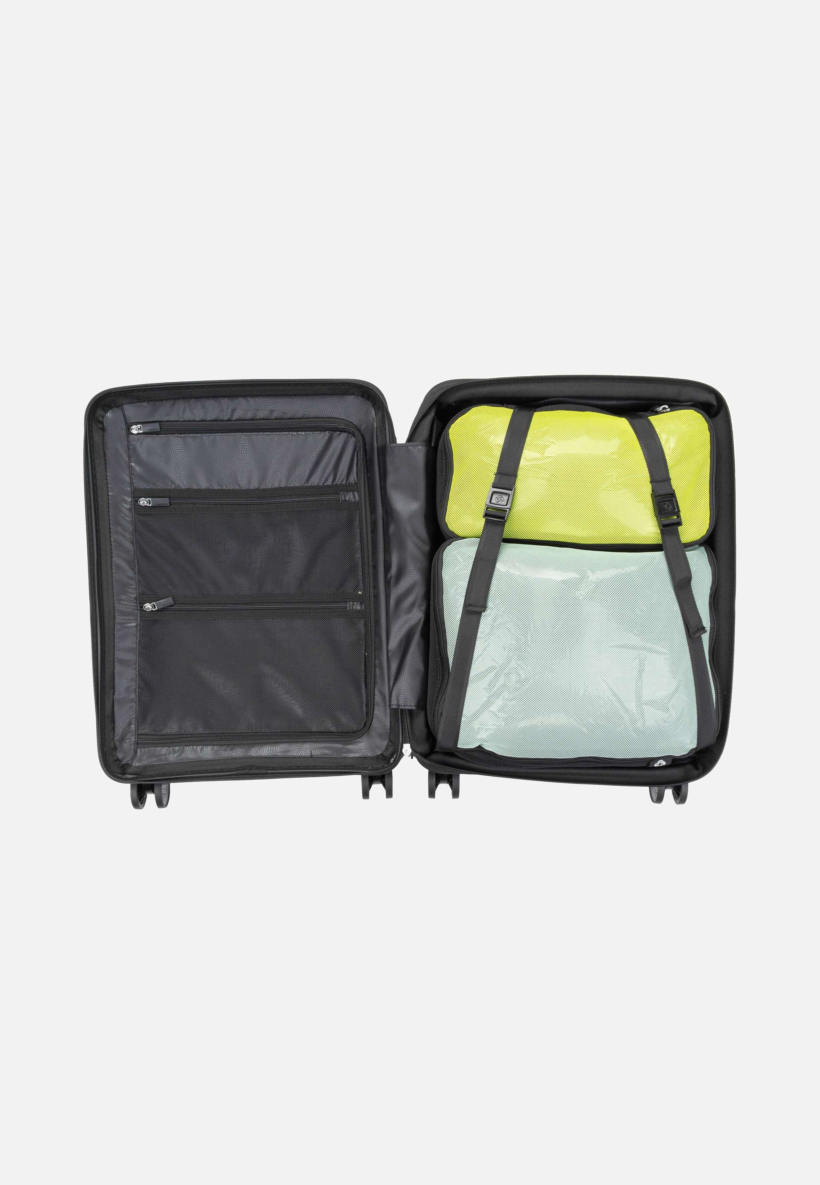 Samsonite RestackD Spinner 55 EXP Black Suitcase