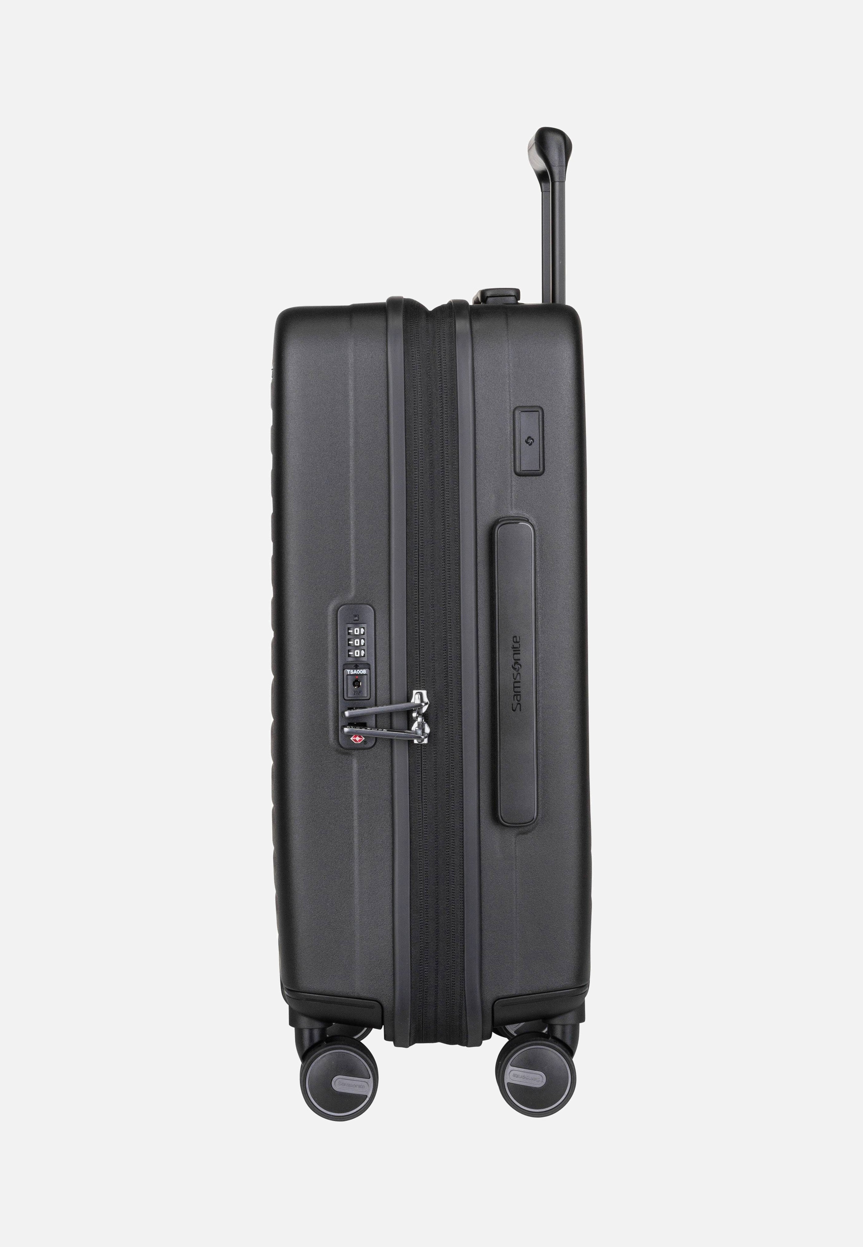 Samsonite RestackD Spinner 55 EXP Black Suitcase