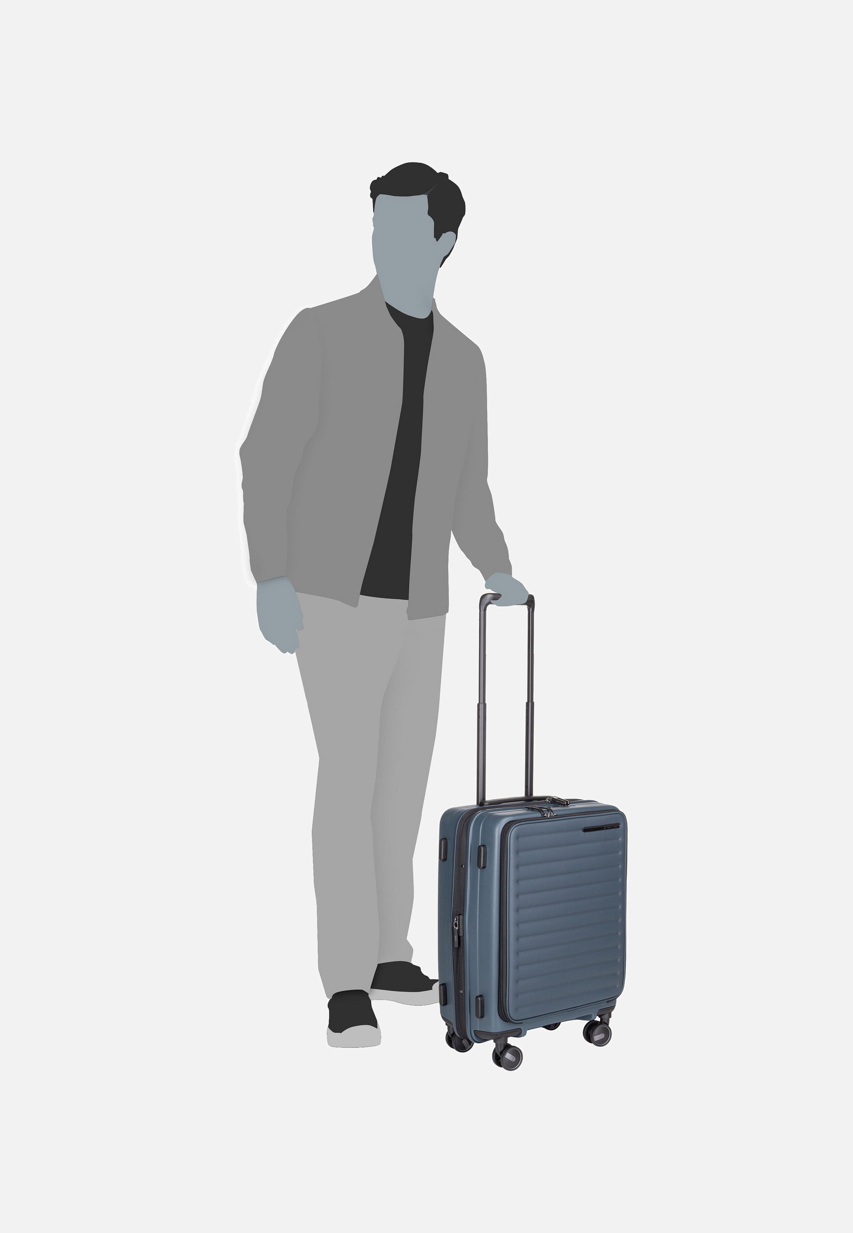 Samsonite - RestackD Spinner 55 EXP Easy Access Midnight - Suitcase | Neutral-Image