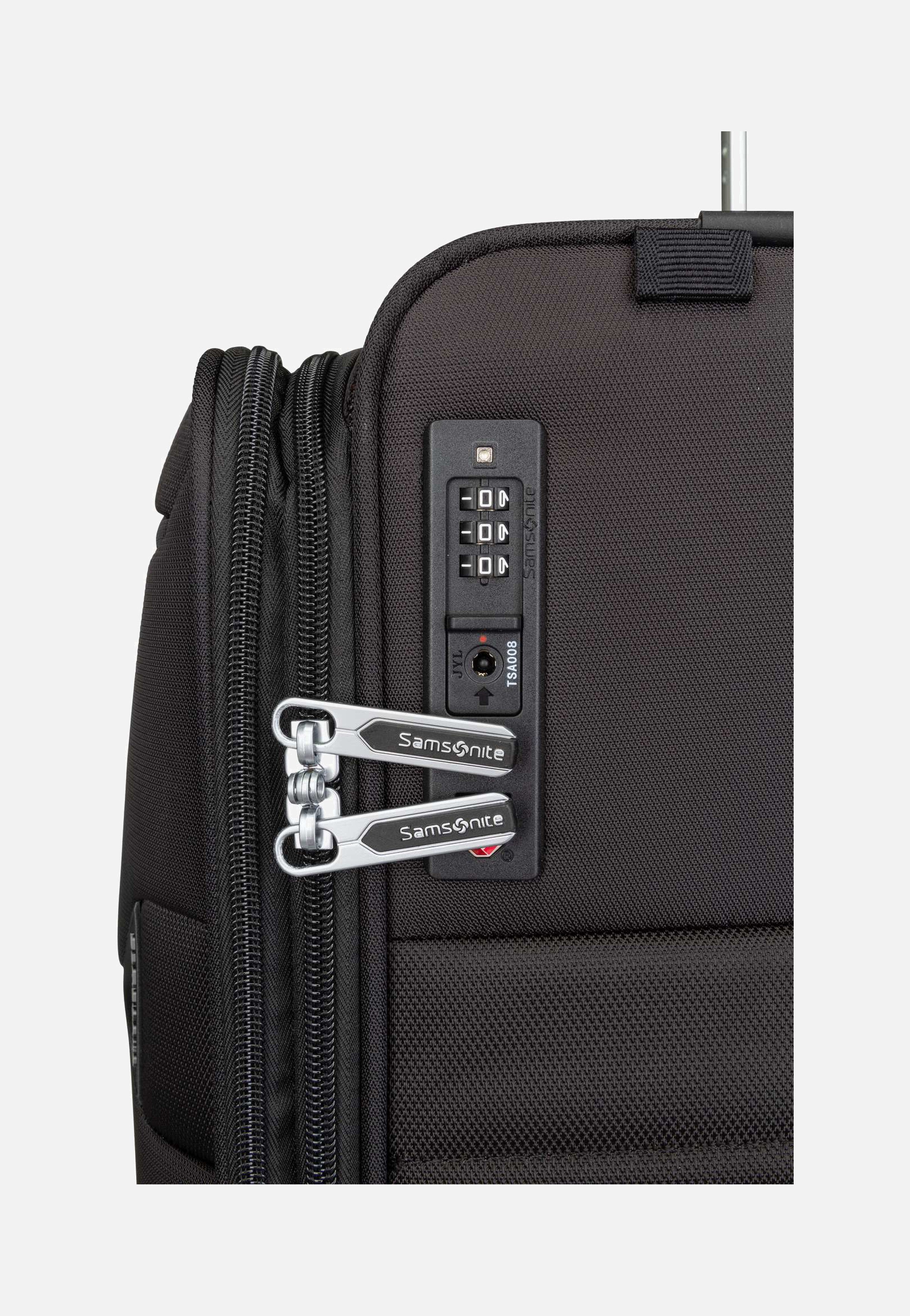 Samsonite Urbify Spinner 55 EXP Black Suitcase