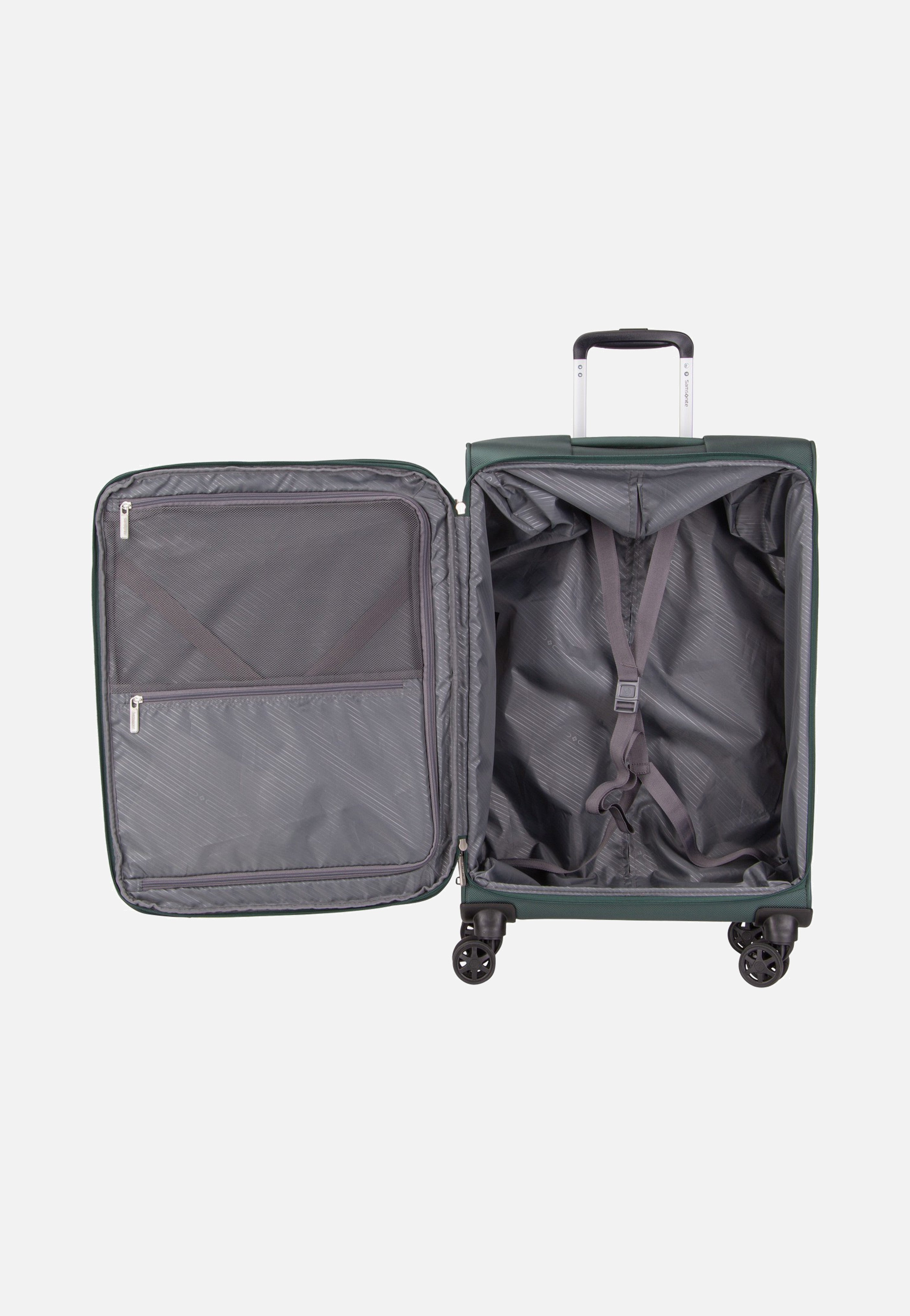 Samsonite Base Breeze 67/24 Spinner Exp Dark Green Suitcase