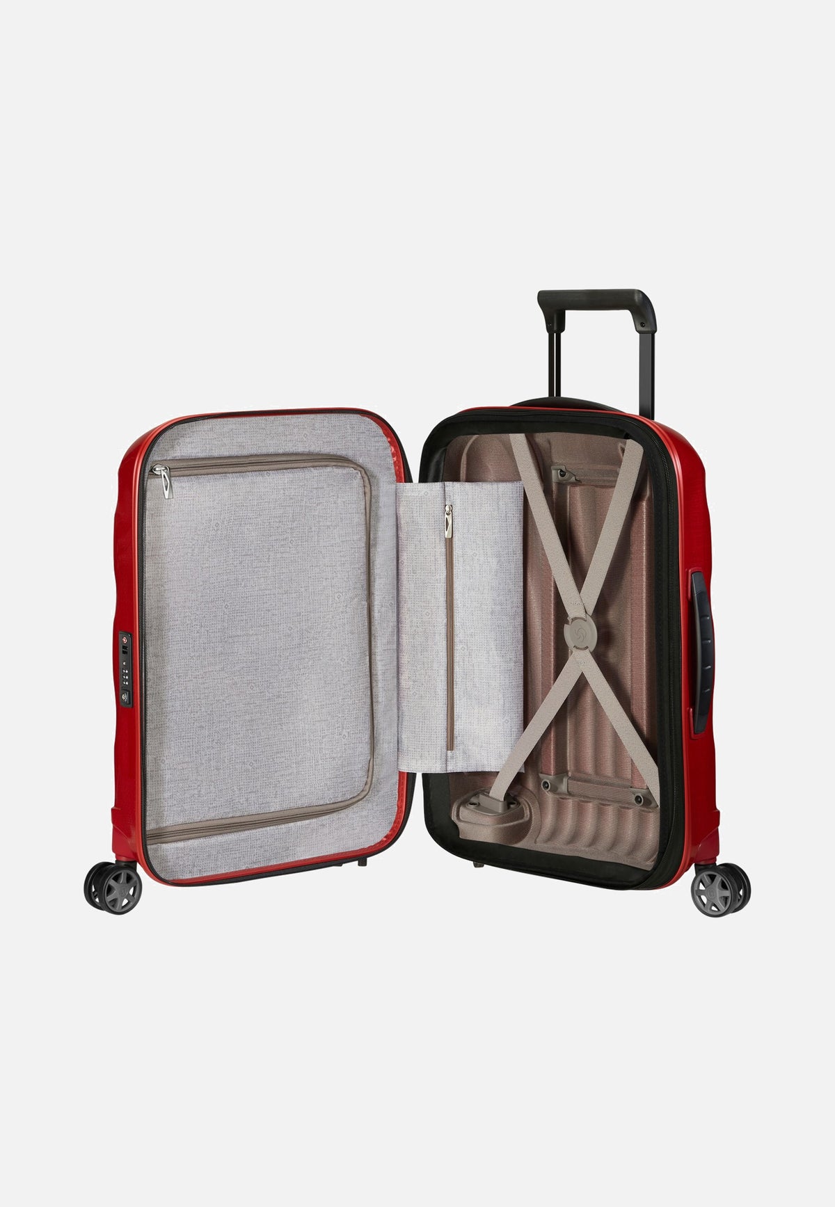 Samsonite C-Lite Spinner 55/20 Exp Chili Red Koffer