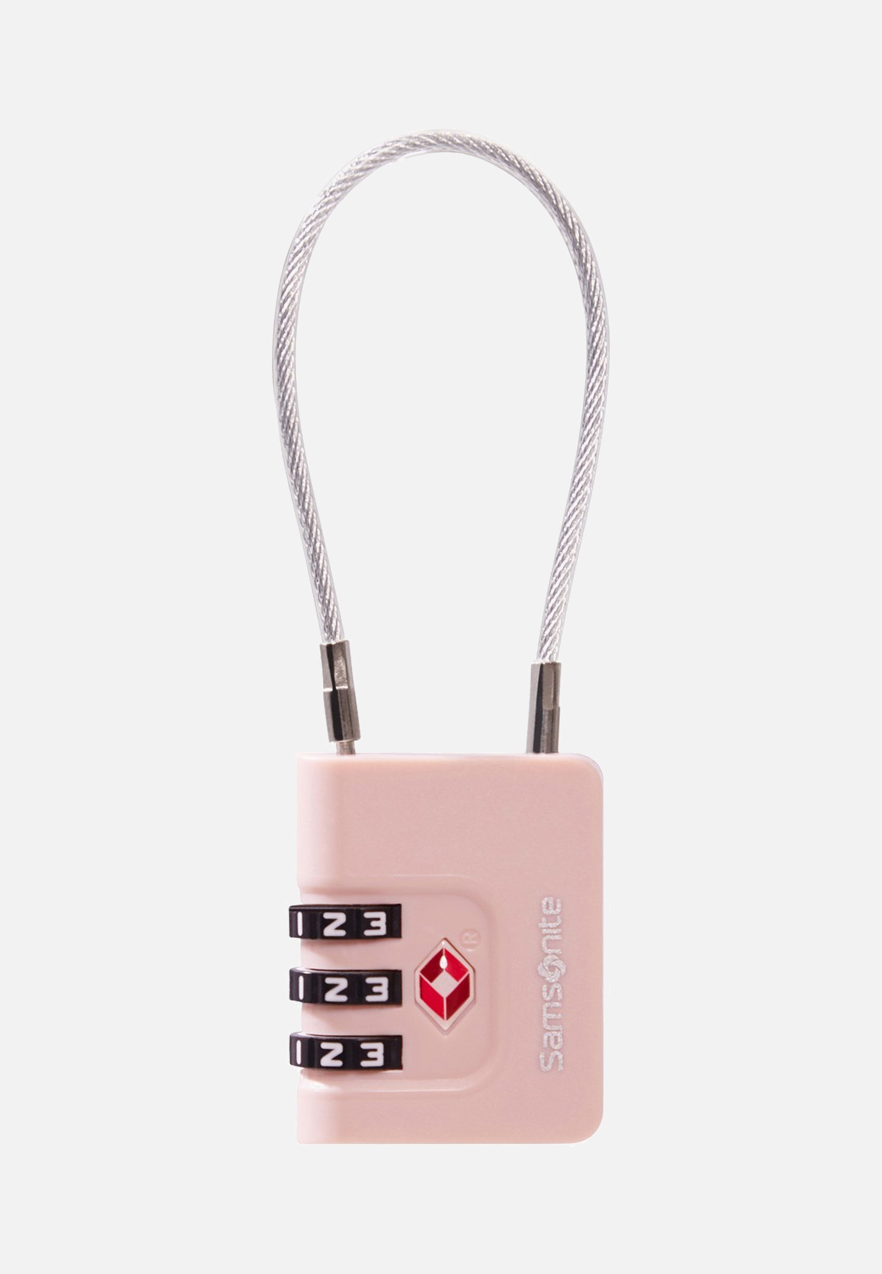 Samsonite Cablelock 3 Dial TSA Rose Lock