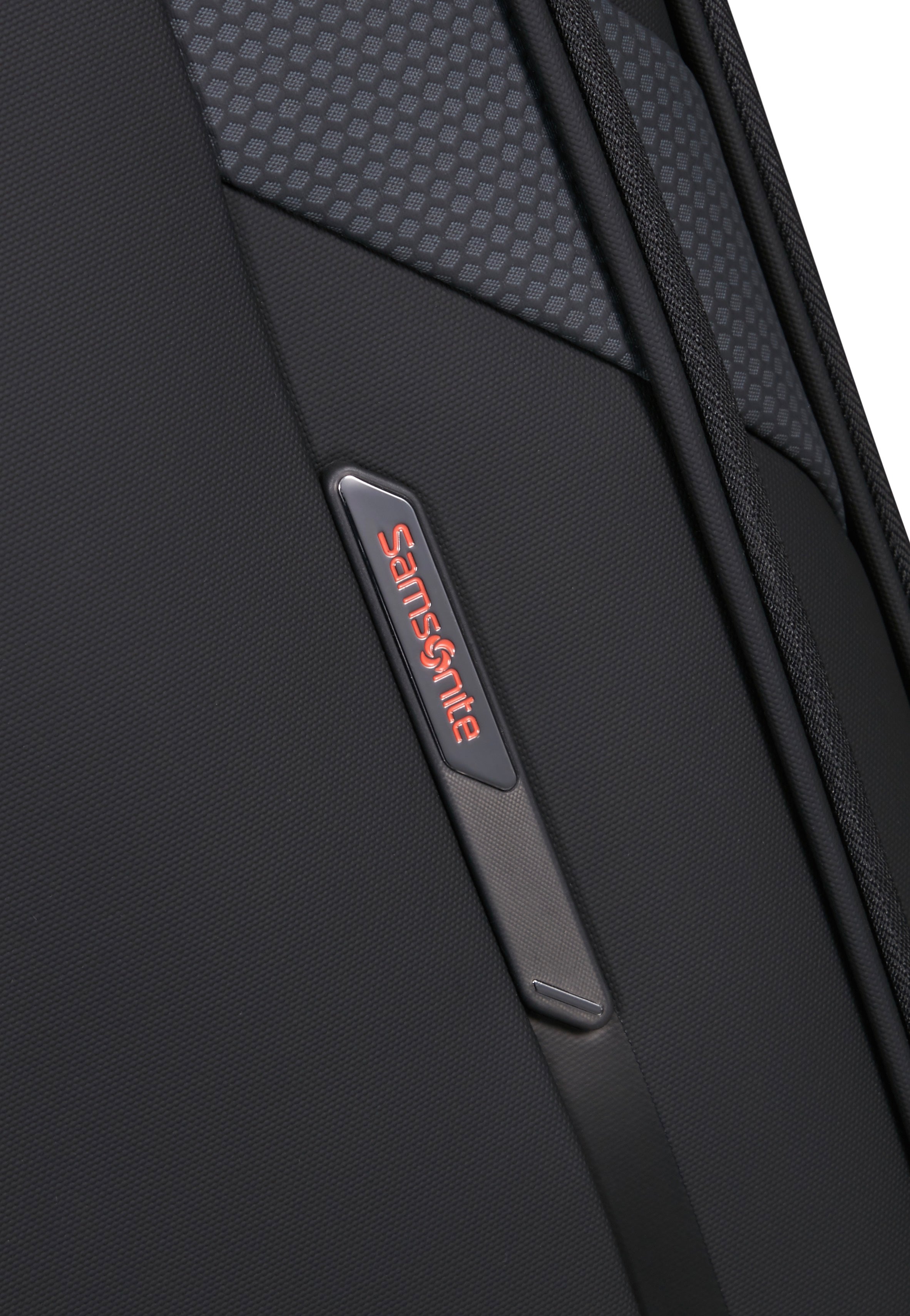 Samsonite Glazed Spinner 55/20 Exp Black Suitcase