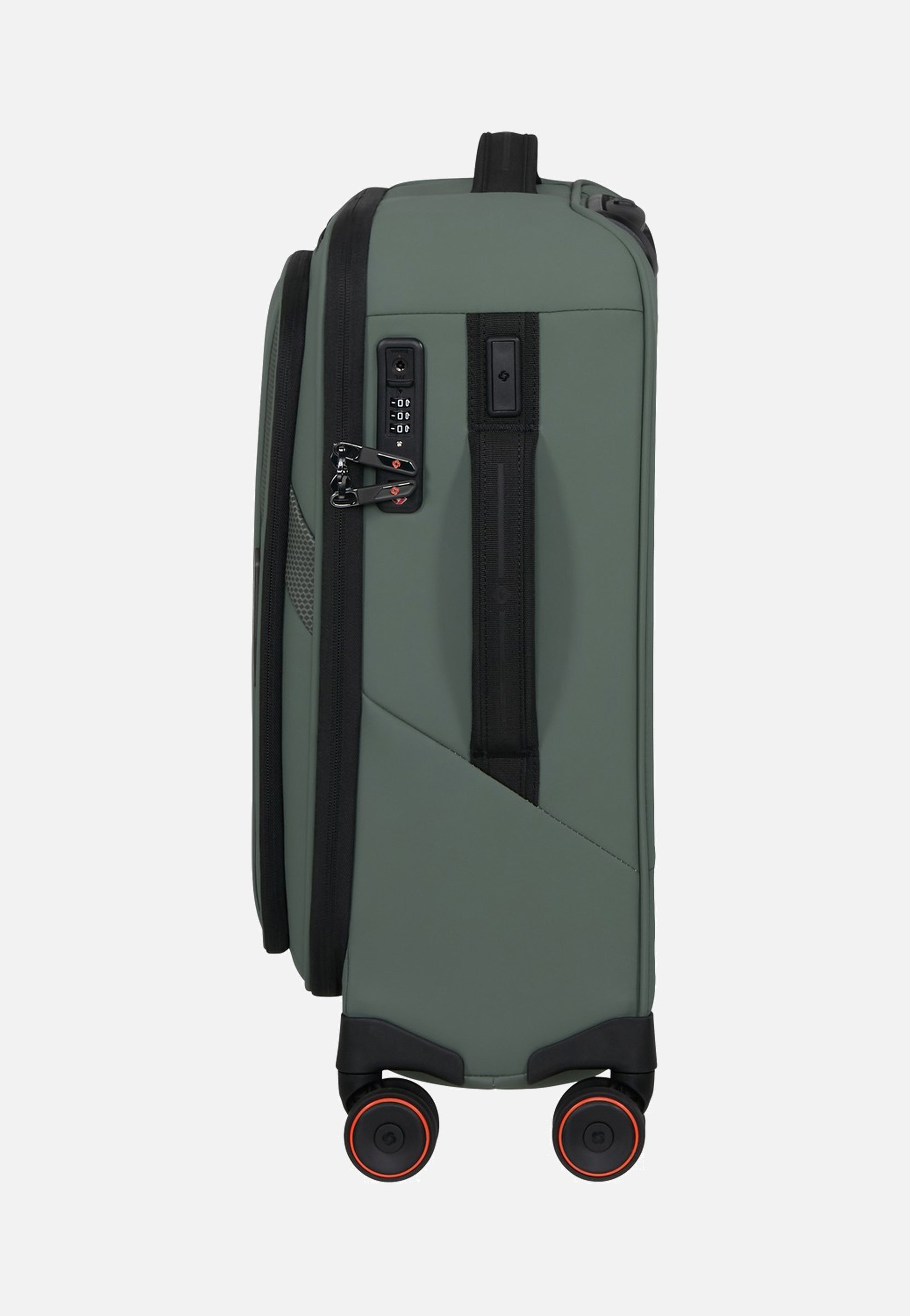 Samsonite Glazed Spinner 55/20 Exp Sage Green Suitcase