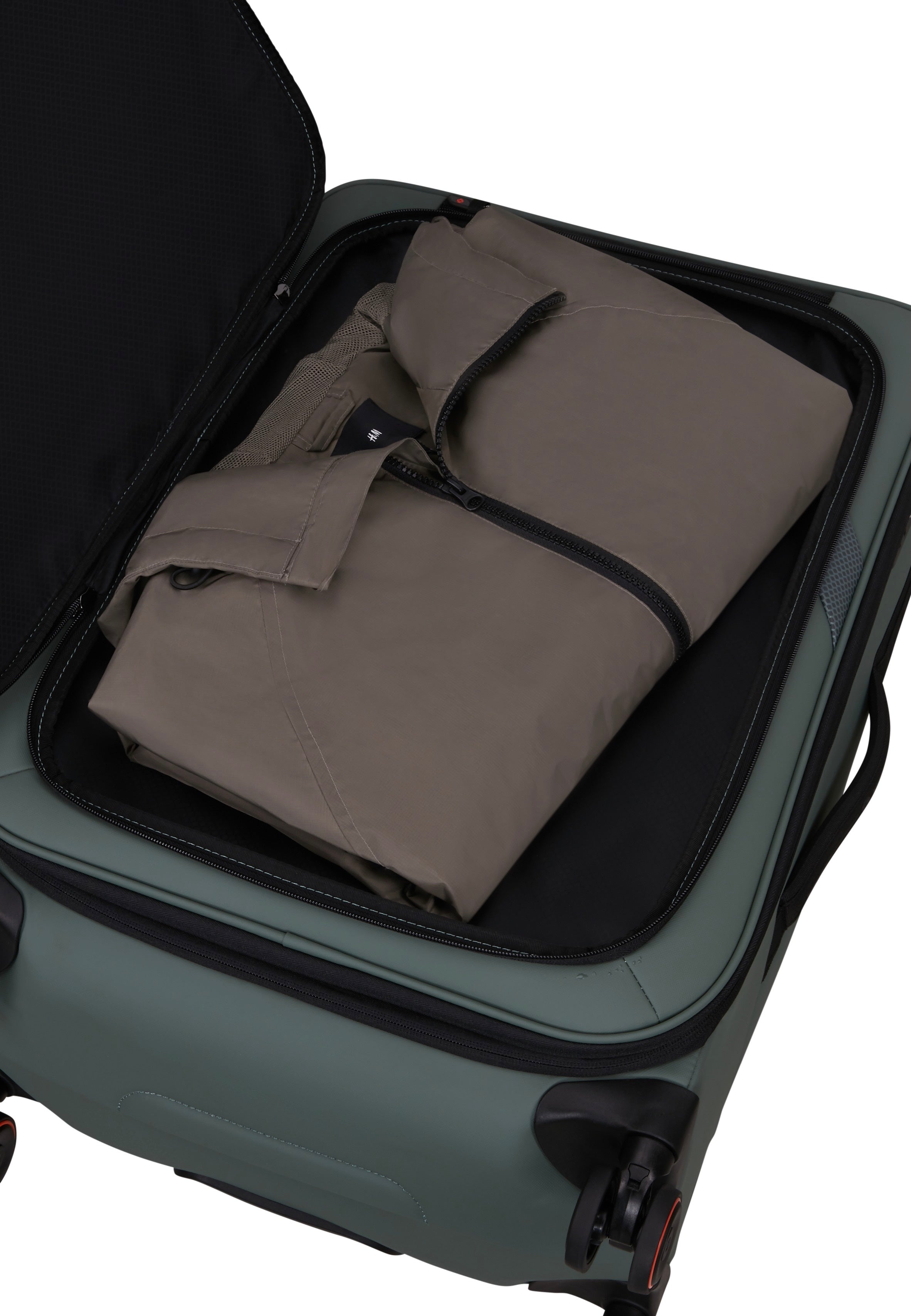 Samsonite Glazed Spinner 55/20 Exp Sage Green Suitcase