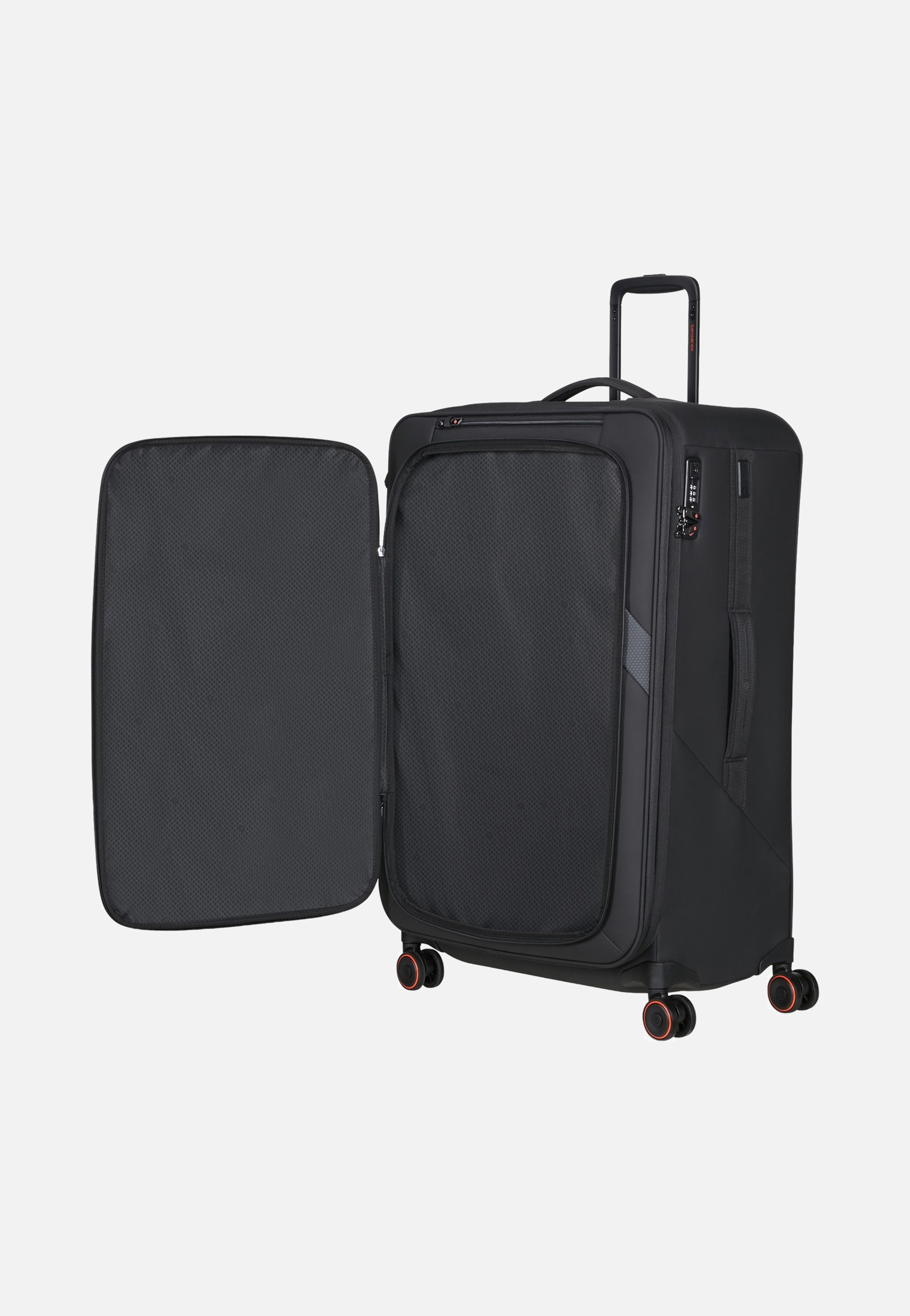 Samsonite Glazed Spinner 78/29 Exp Black Suitcase