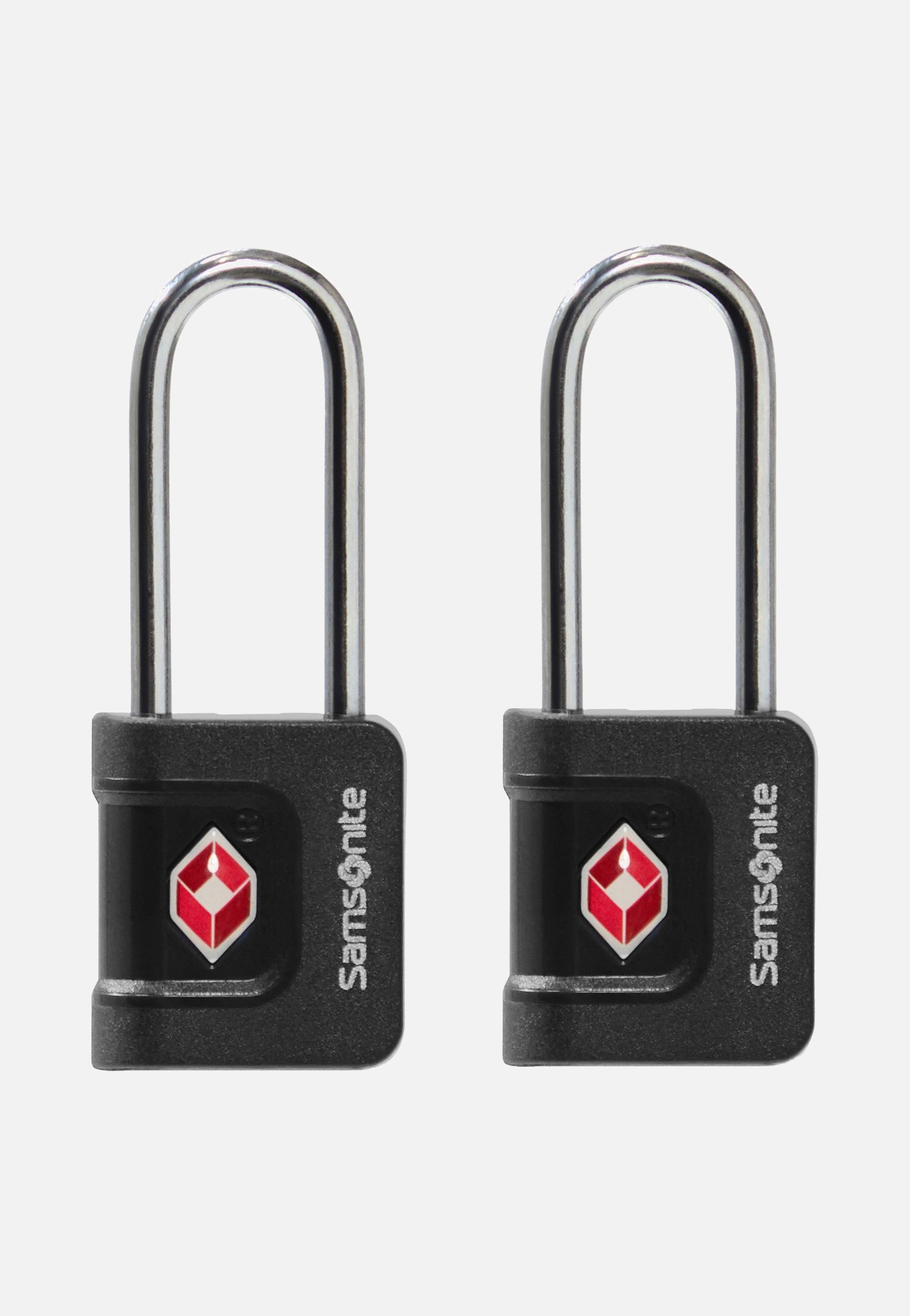 Samsonite Key Lock TSA Pack Of 2 Black Lock