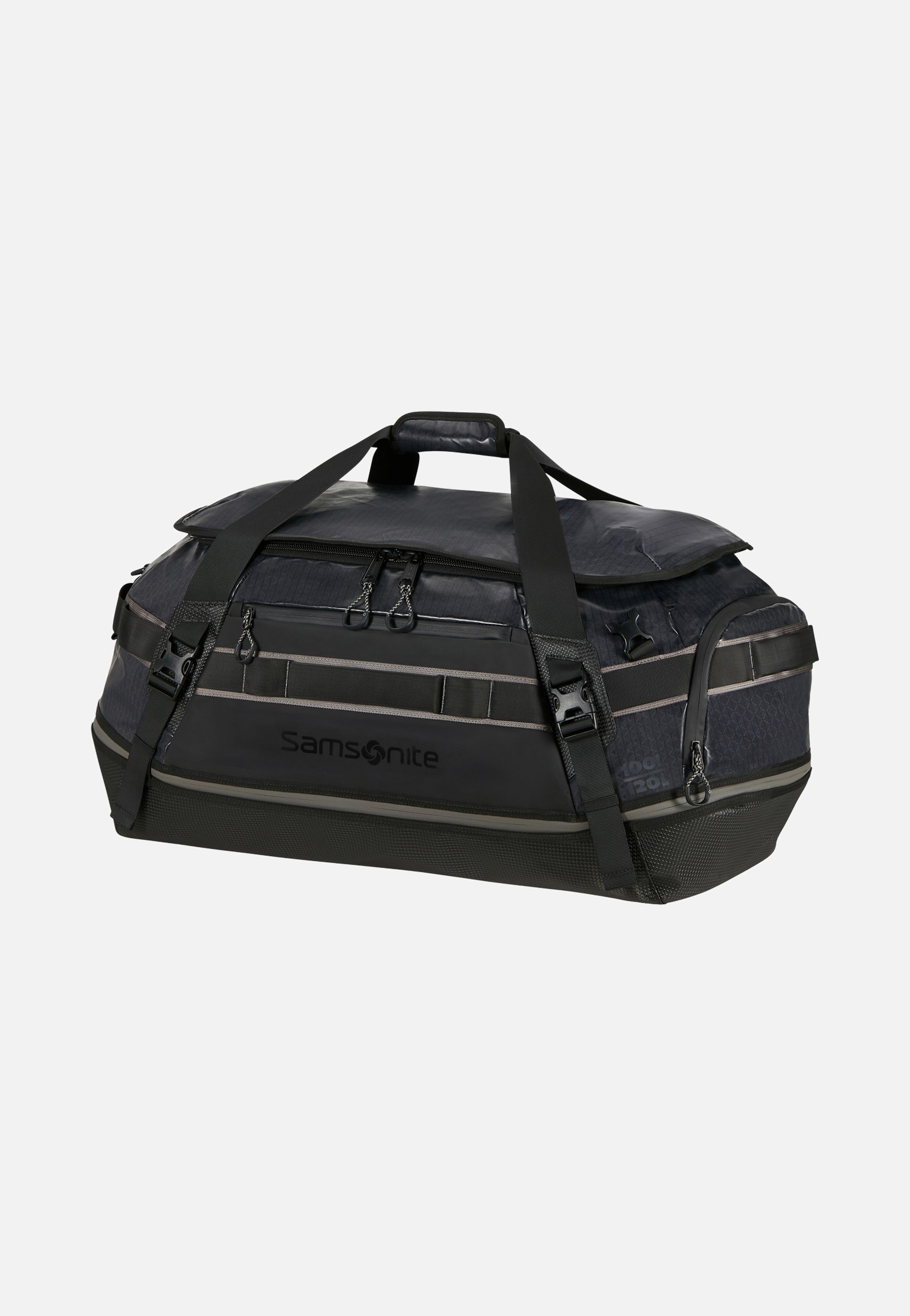 Samsonite Outtrax Duffle L Exp 100l/120l Slate Black Dufflebag