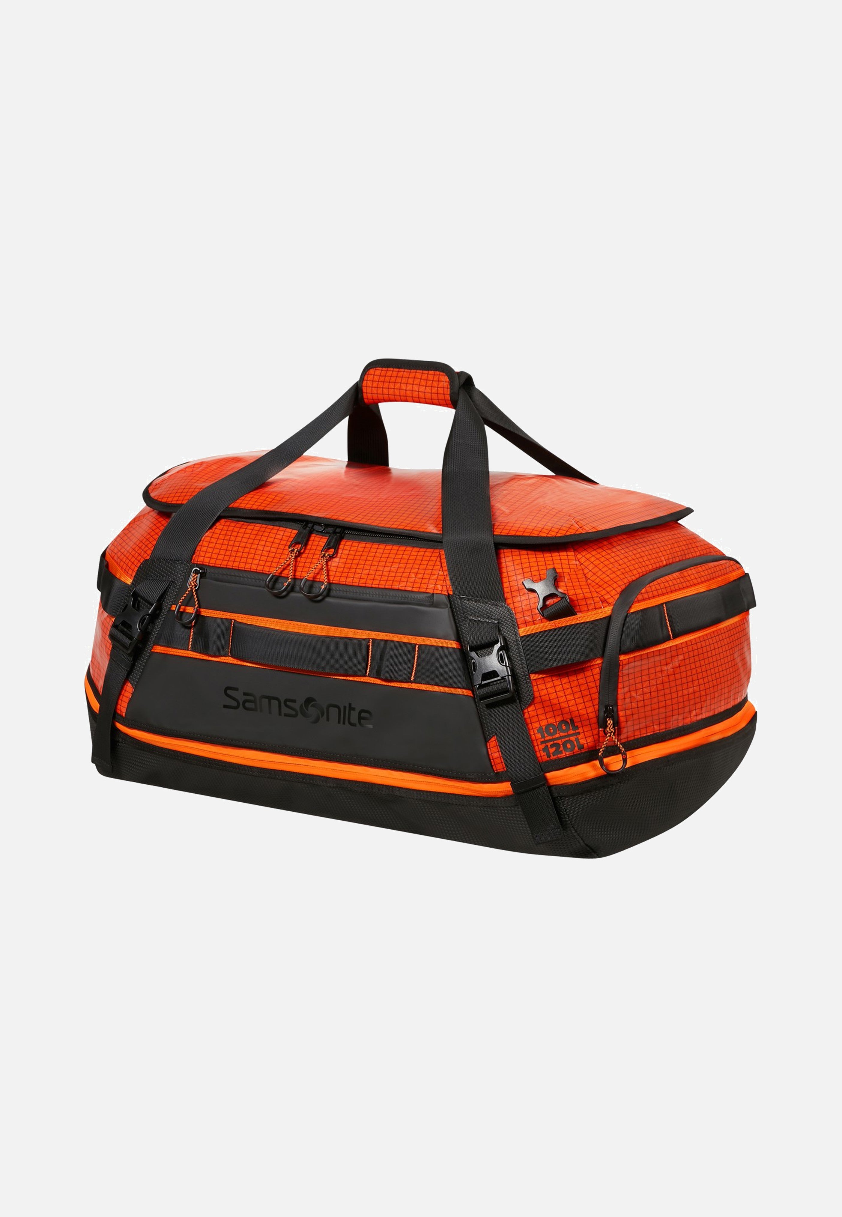 Samsonite Outtrax Duffle L Exp 100l/120l Tangerine Red Dufflebag