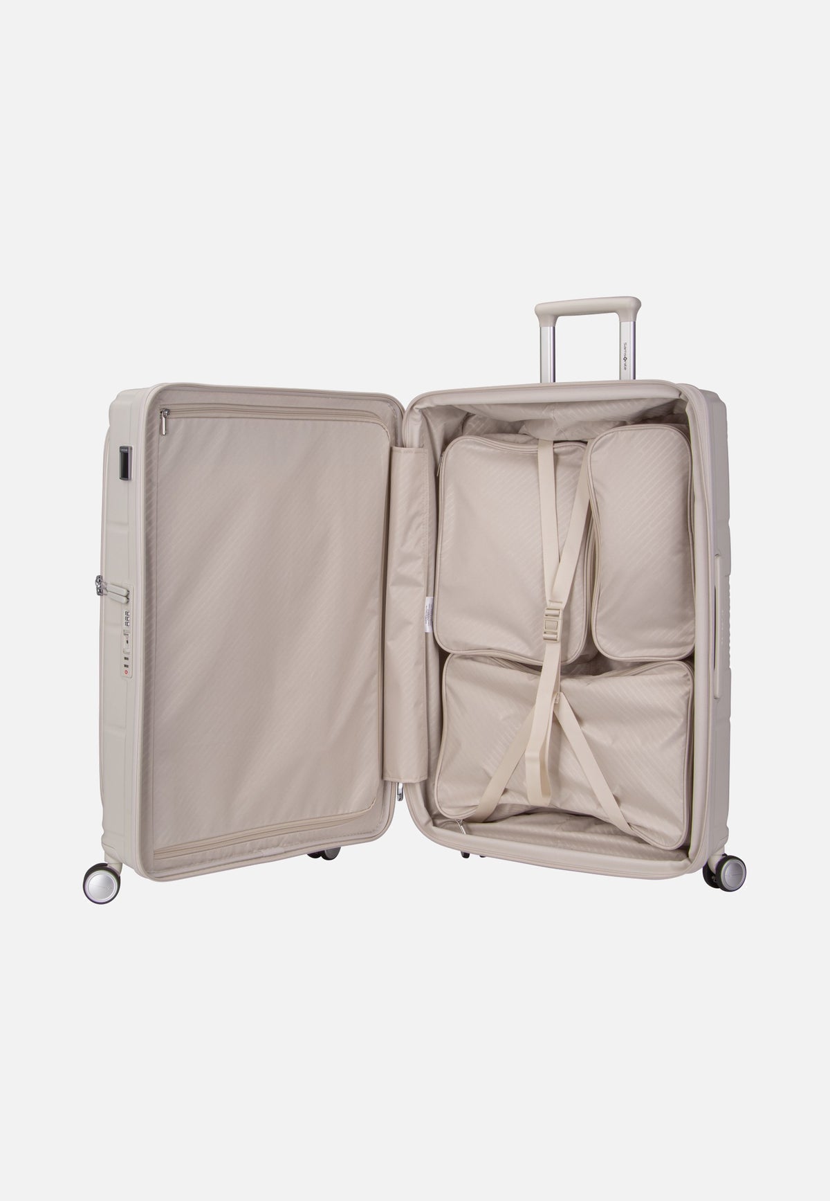 Samsonite Paralux HS 75/28 Exp Large Spi Stone Grey Suitcase
