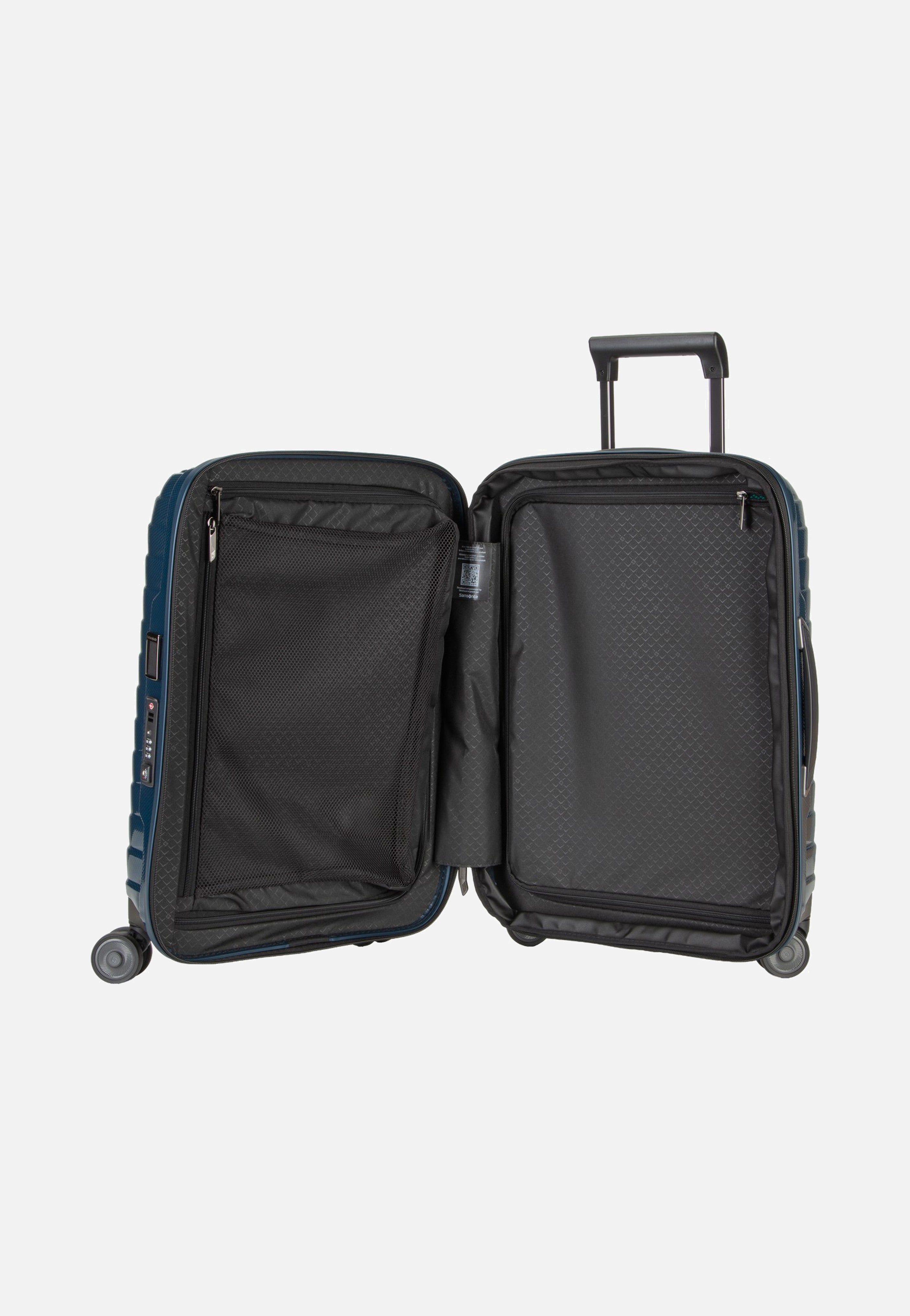 Samsonite Proxis Spinner 55/20 Exp Petrol Blue Suitcase