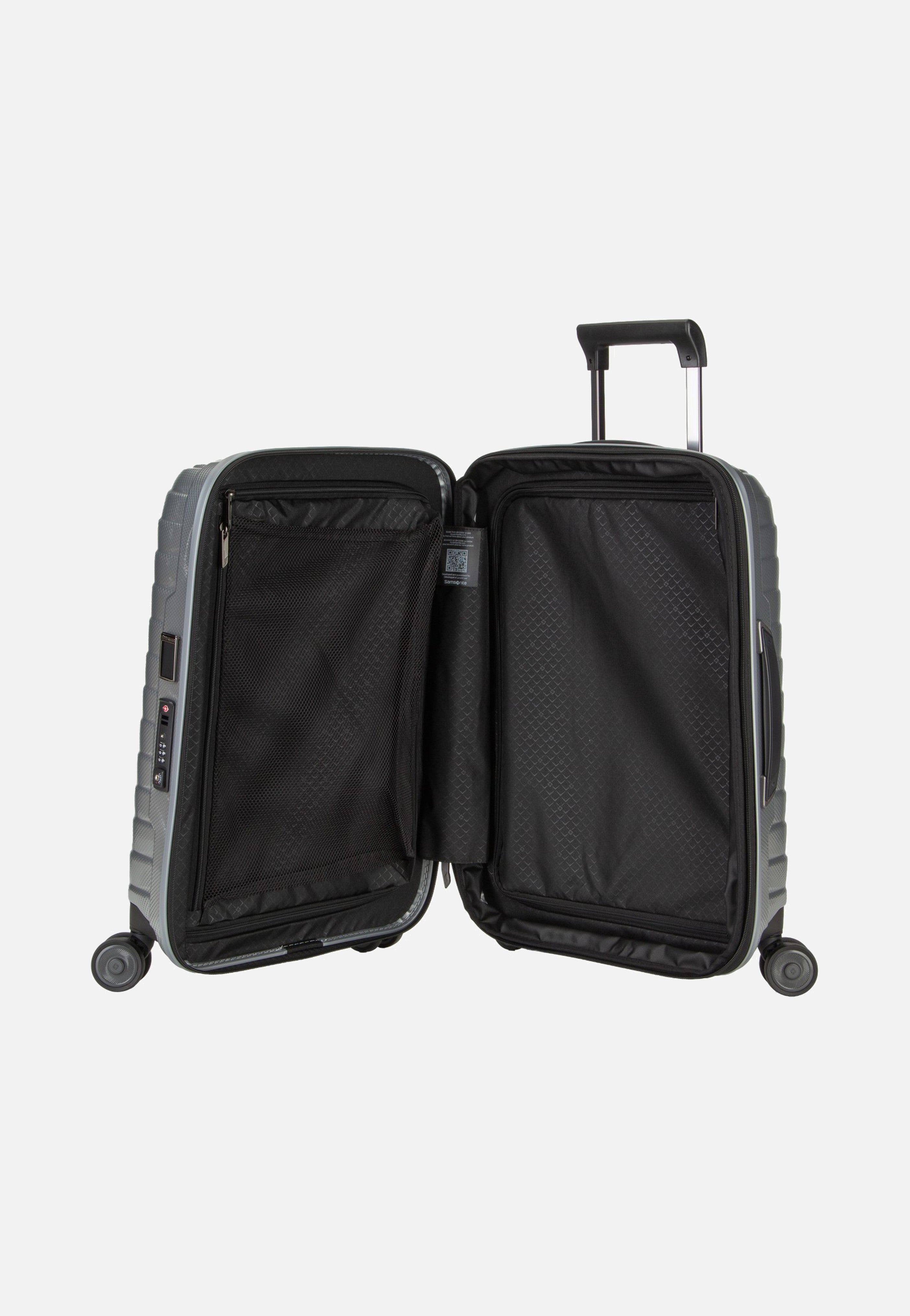 Samsonite Proxis Spinner 55/20 Exp Silver Suitcase