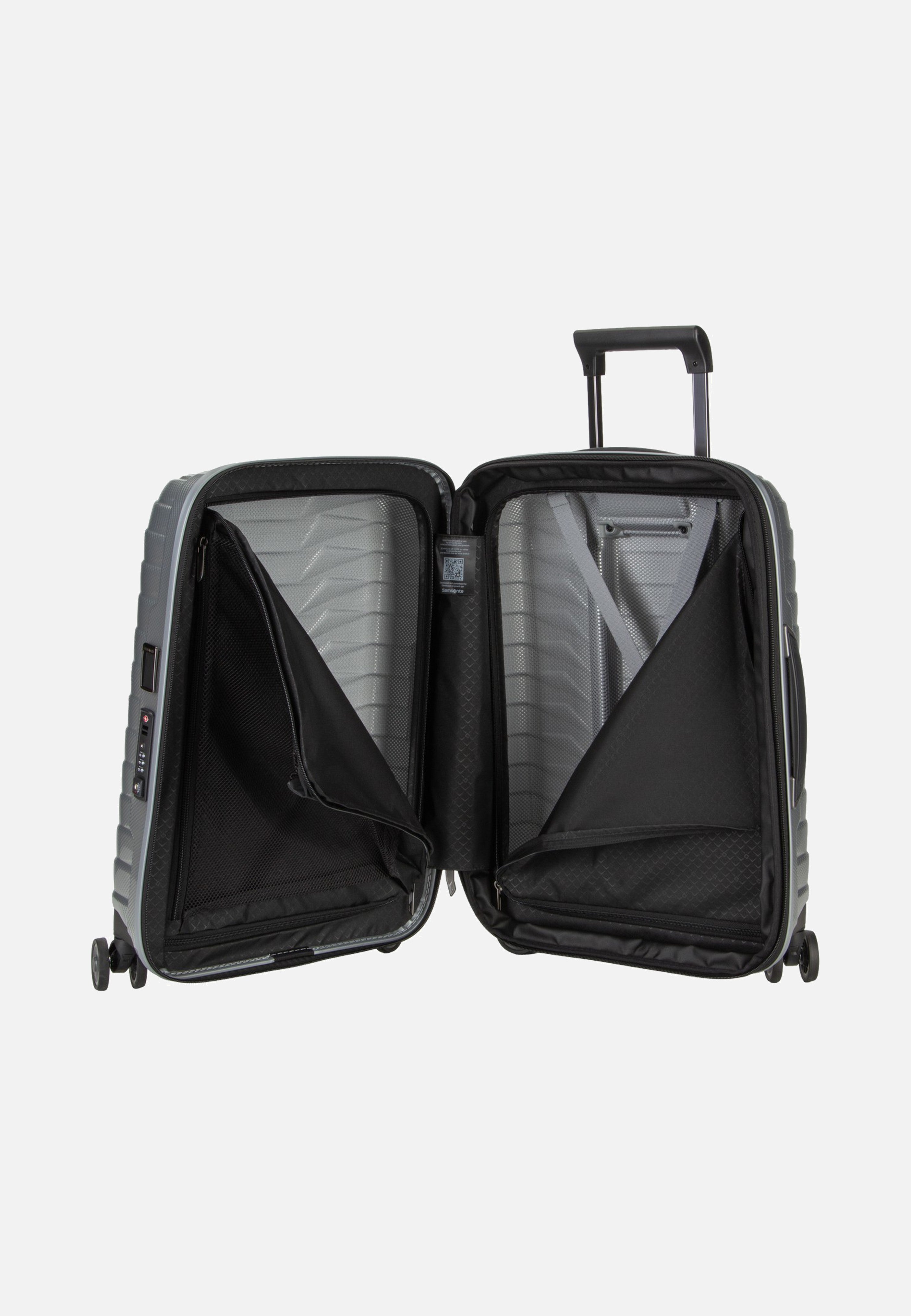 Samsonite Proxis Spinner 55/20 Exp Silver Suitcase