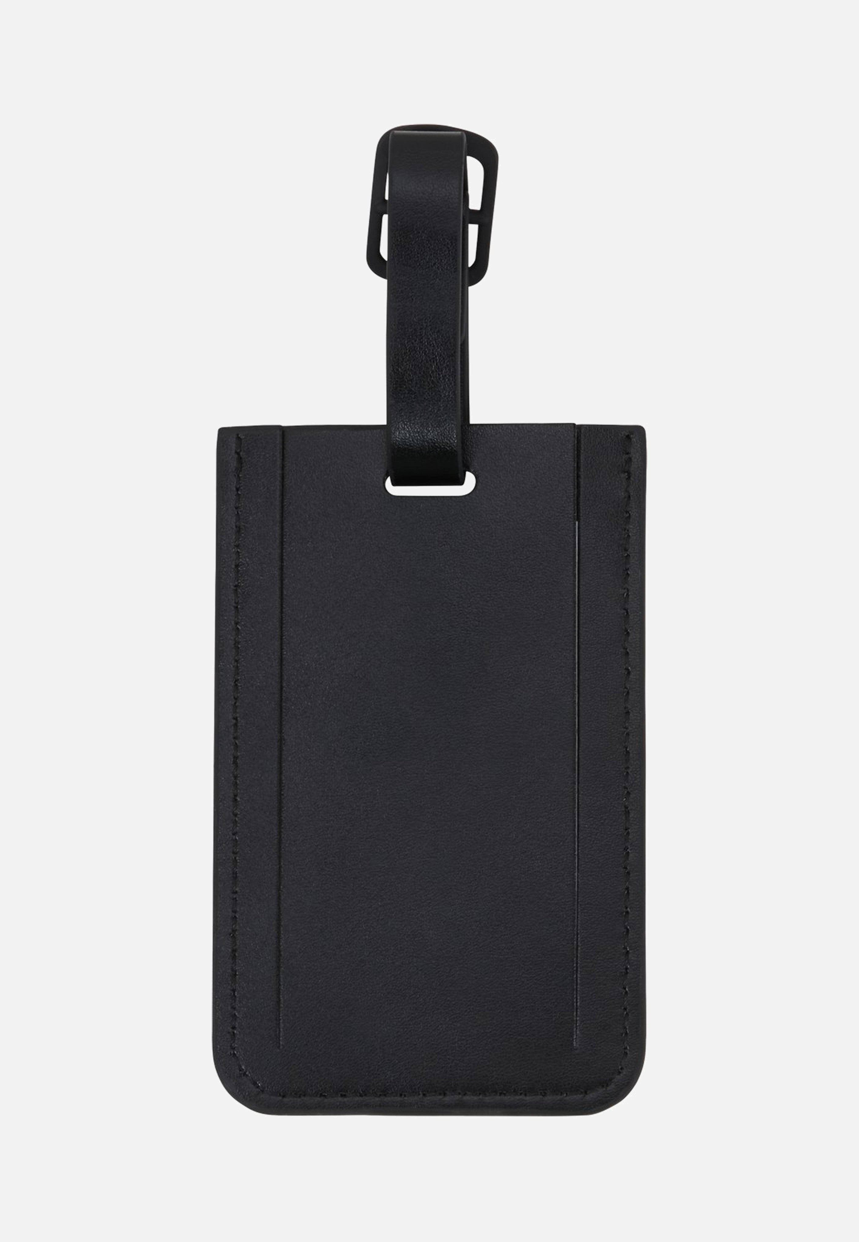 Samsonite Rectangle Luggage Tag Pack Of 2 Black Luggage Tag