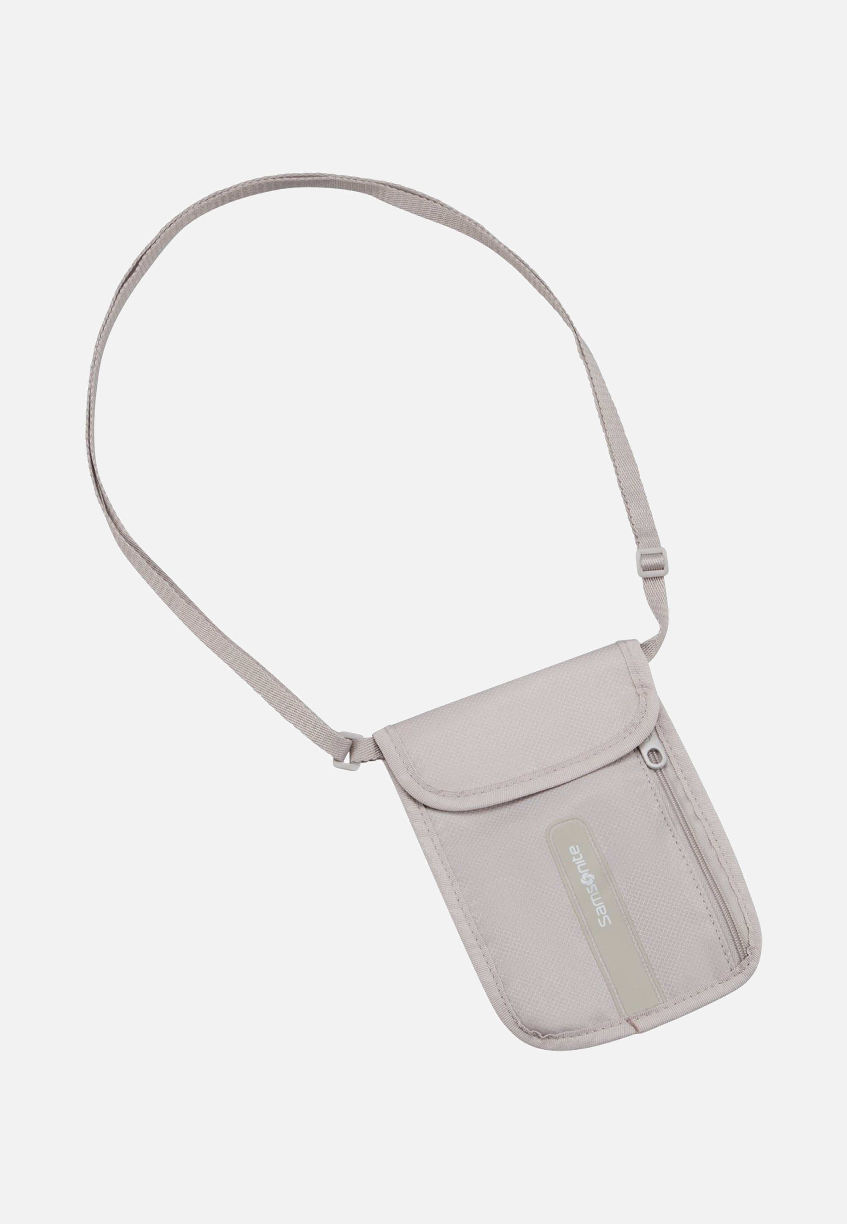 Samsonite TA Revolution RFID Neck Pouch Eclipse Grey Phone Pouch