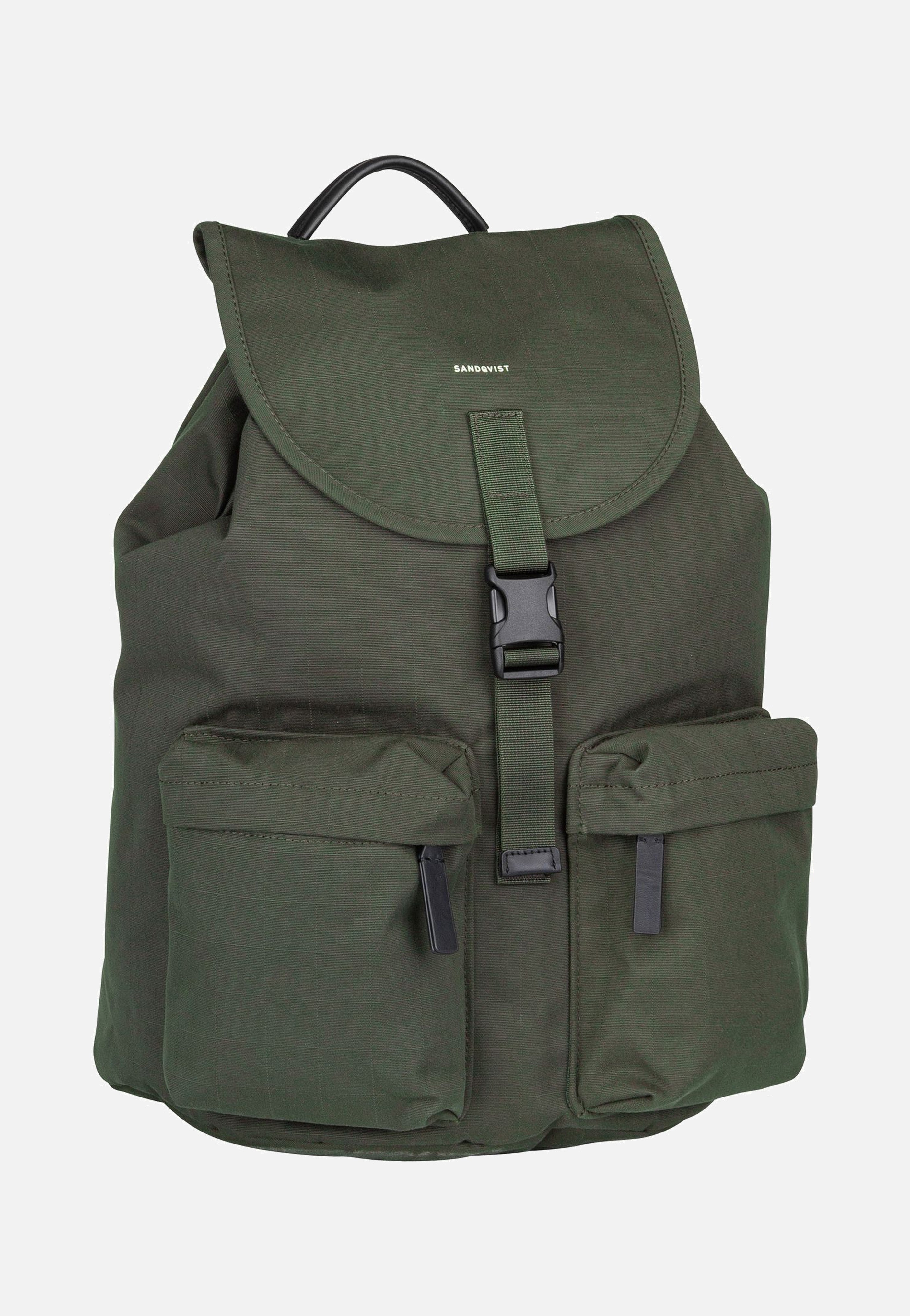 Sandqvist - Everyday Bp Dark Green - Backpack | Neutral-Image