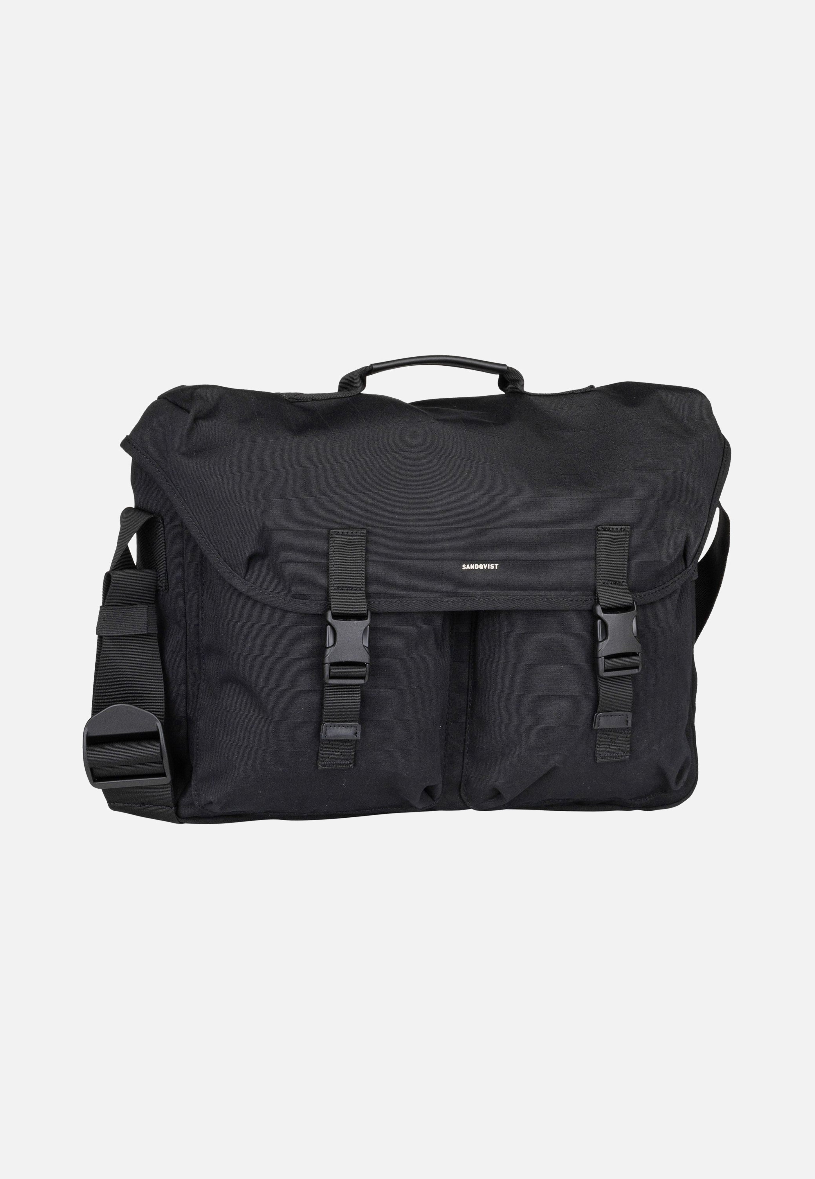 Sandqvist Everyday Msng Black Messenger Bag