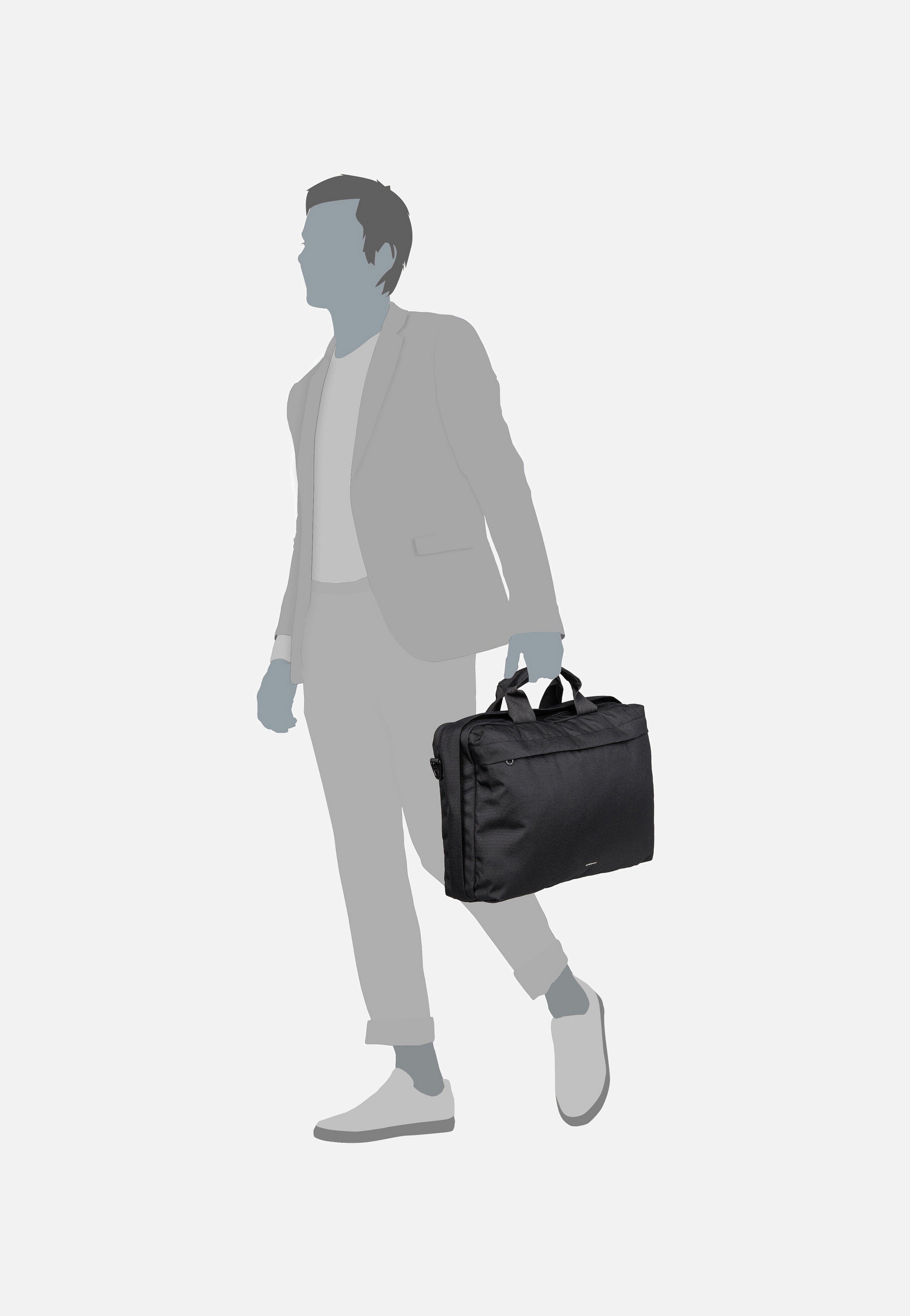 Sandqvist - Go Black - Briefcase | Men-Image