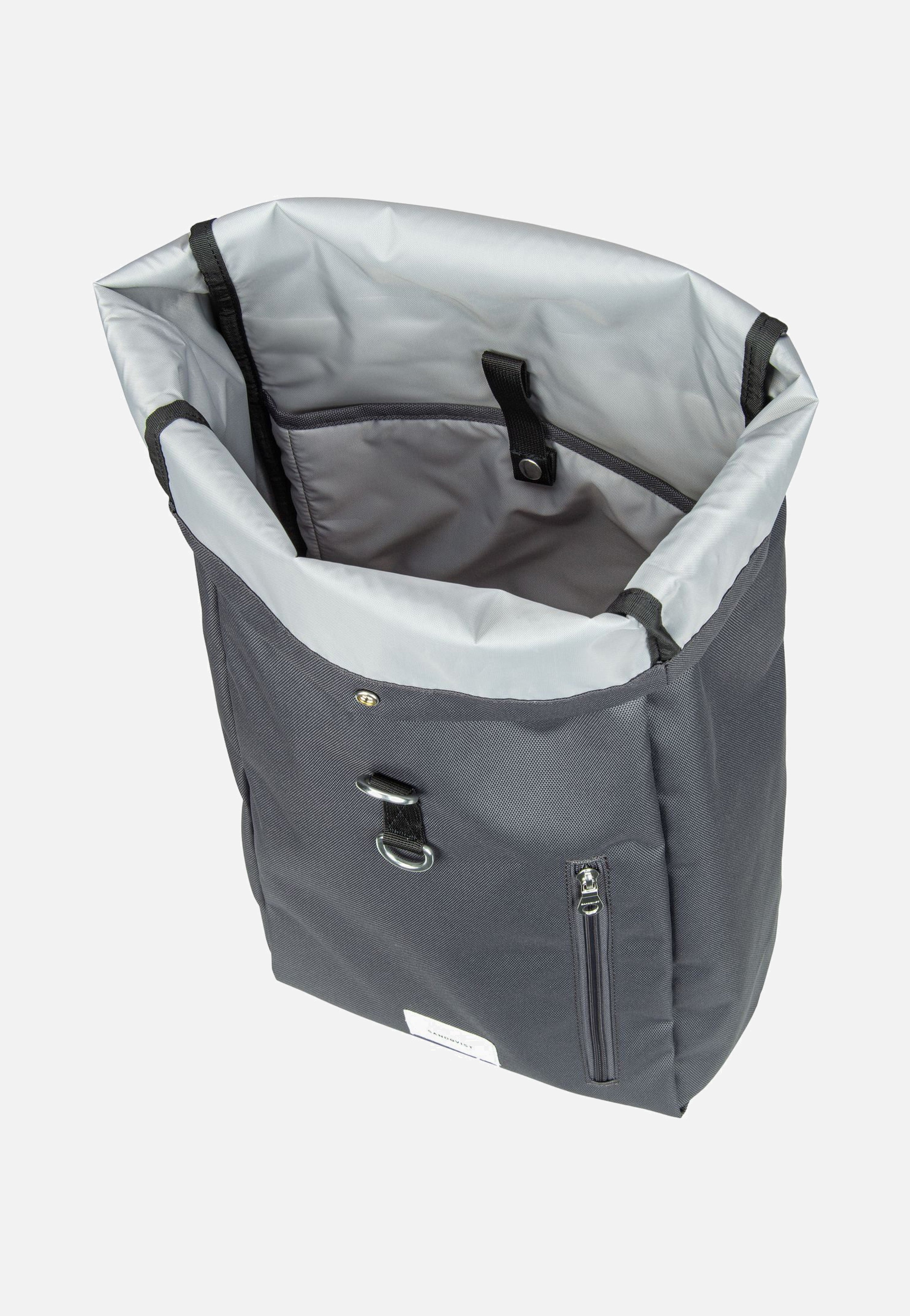 Sandqvist - Ground L Asphalt - Backpack | Neutral-Image