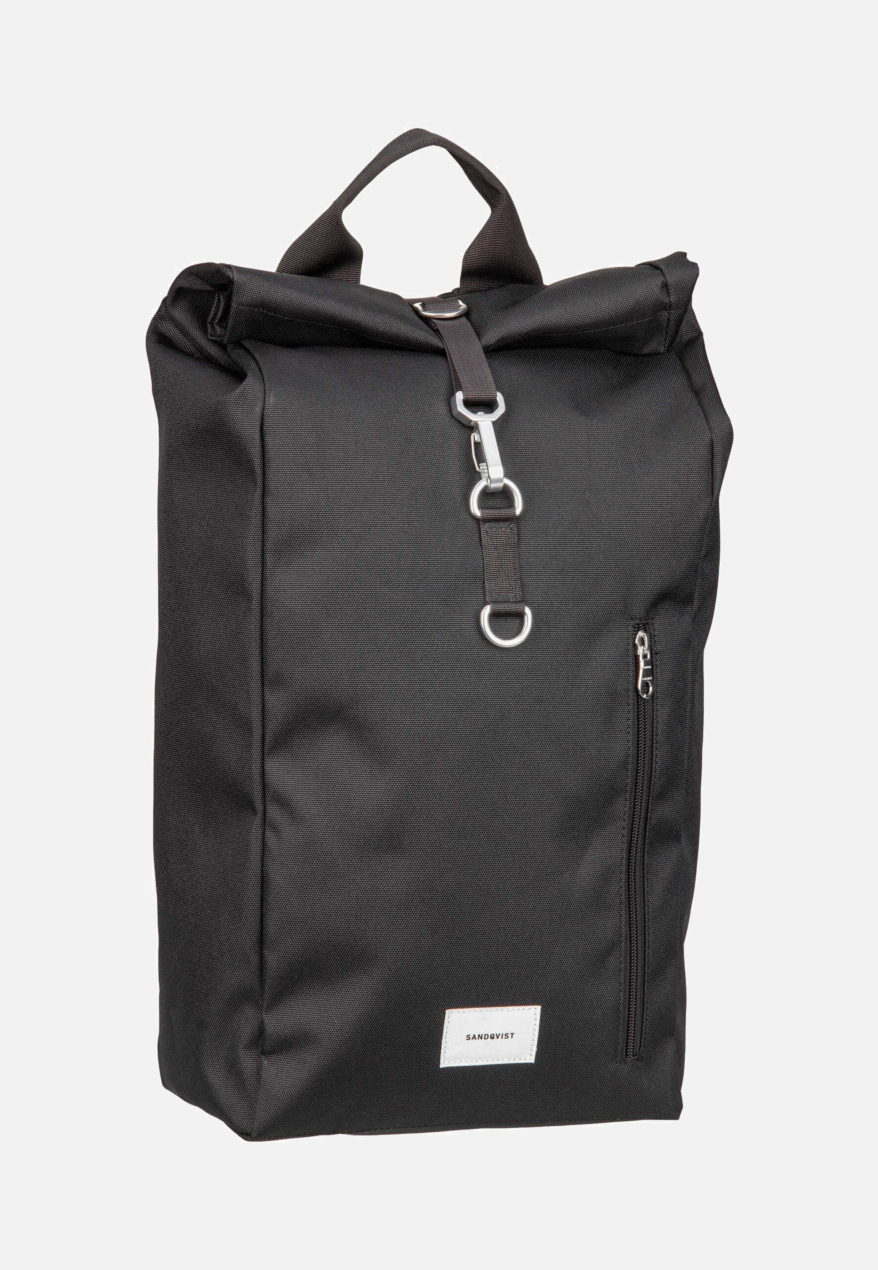 Sandqvist Ground L Black Backpack