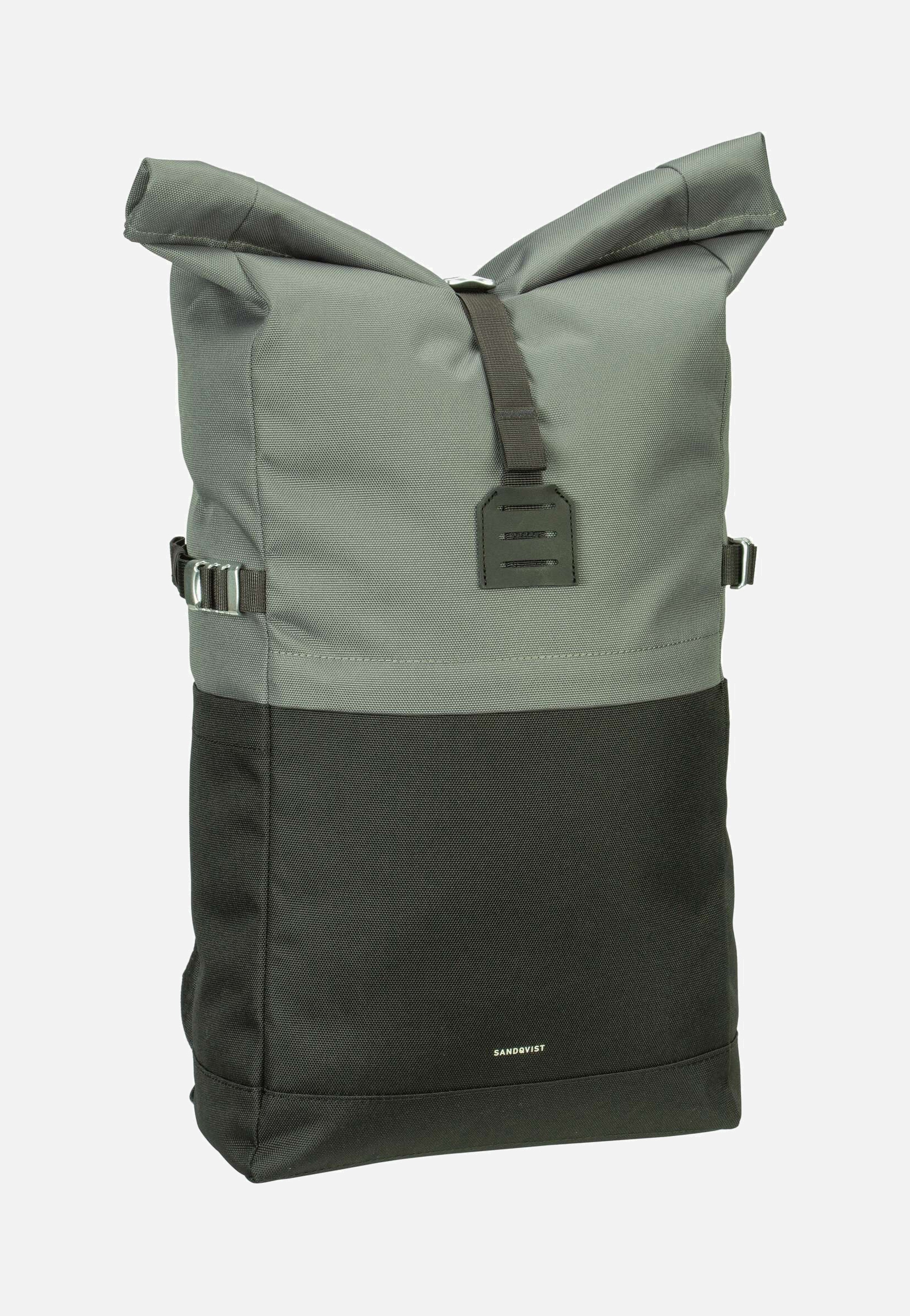 Sandqvist - Icon BP M Multi Dark - Rolltop Backpack | Neutral-Image