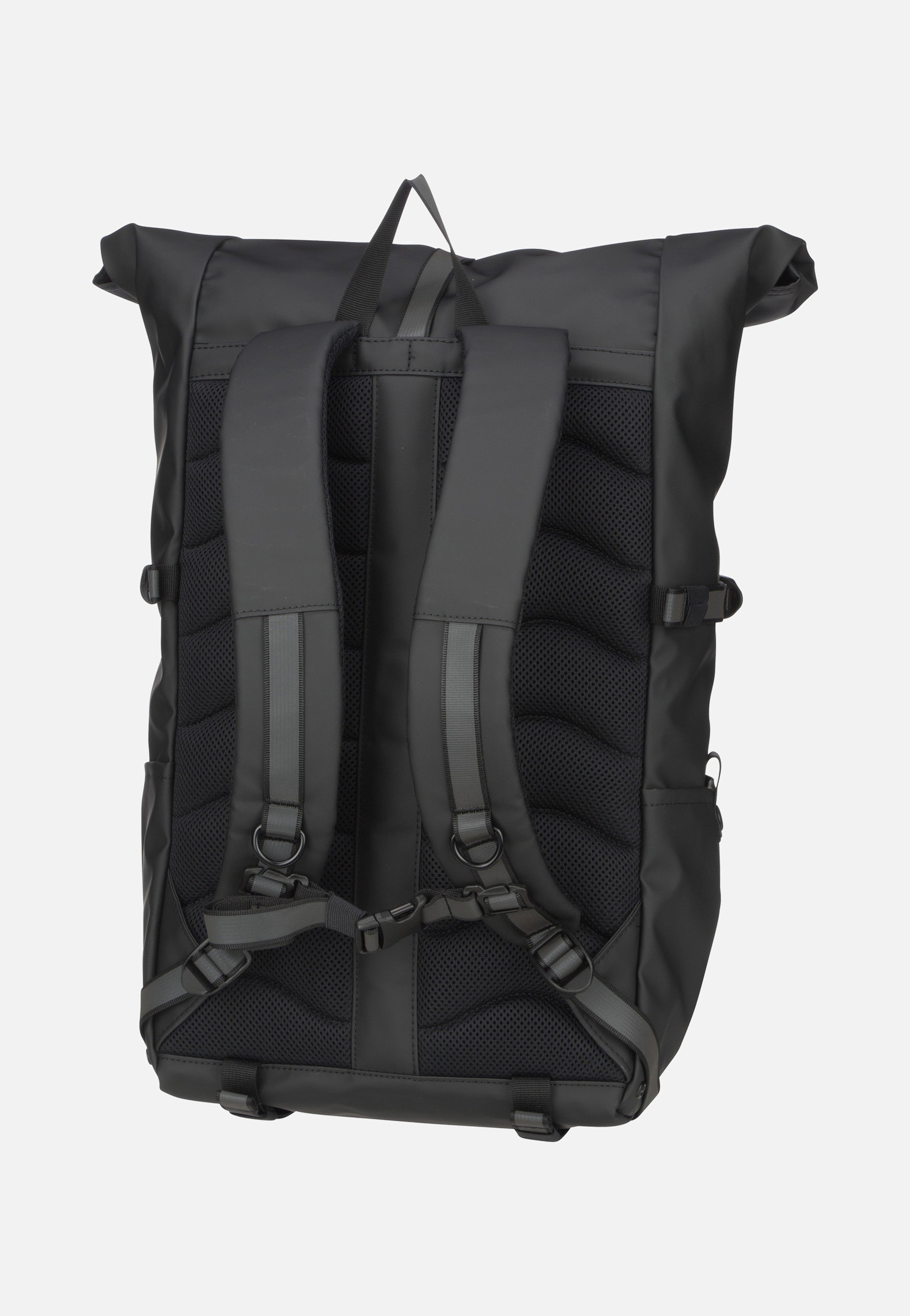 Sandqvist - Ruben 2.0 Black - Rolltop Backpack | Neutral-Image