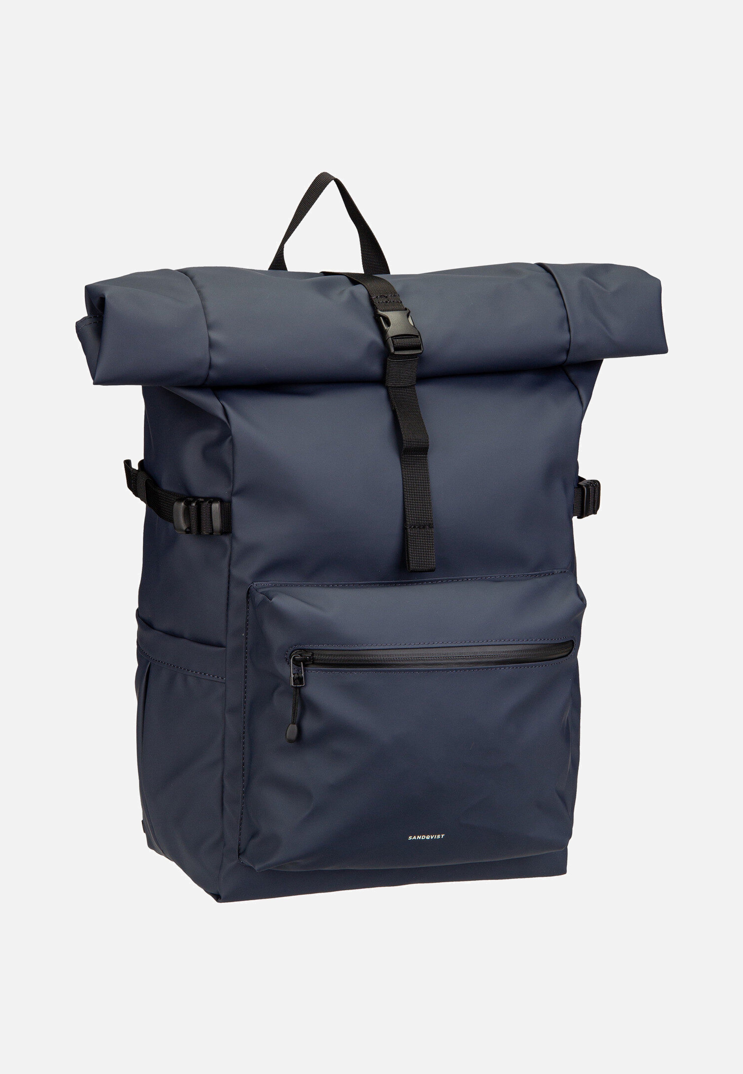 Sandqvist Stream Rolltop Backpack L Navy Backpack