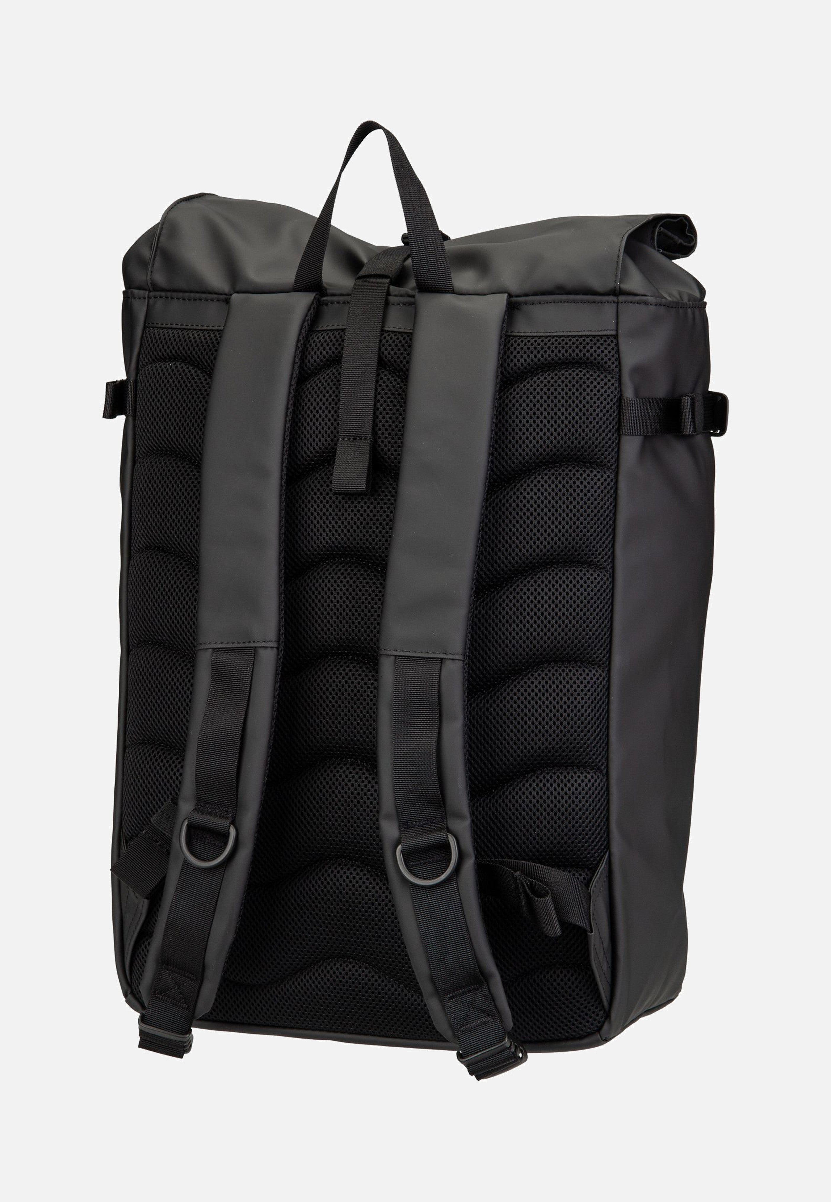 Sandqvist Stream Slim Rolltop L Black Backpack