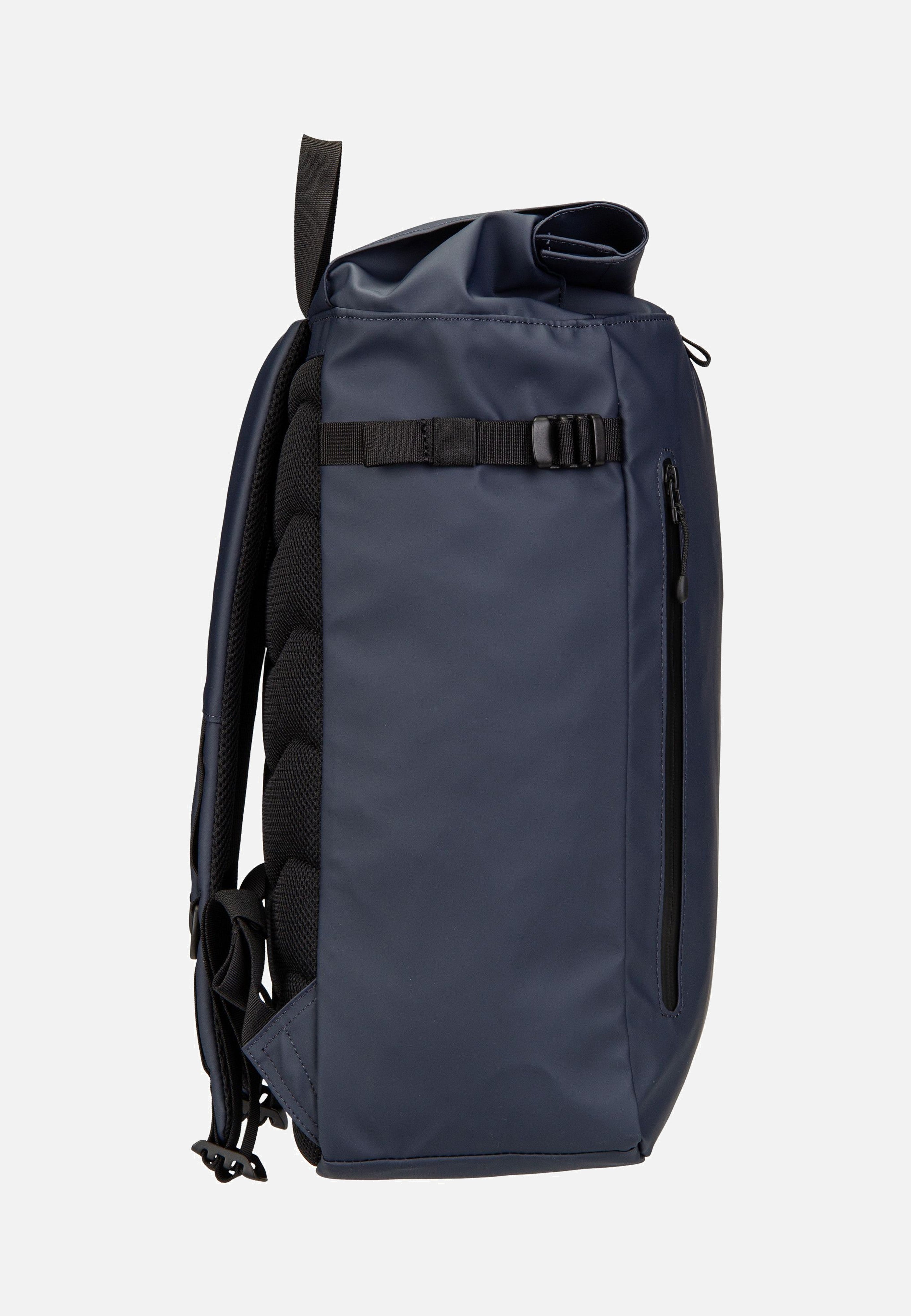 Sandqvist - Stream Slim Rolltop L Navy - Backpack | Neutral-Image
