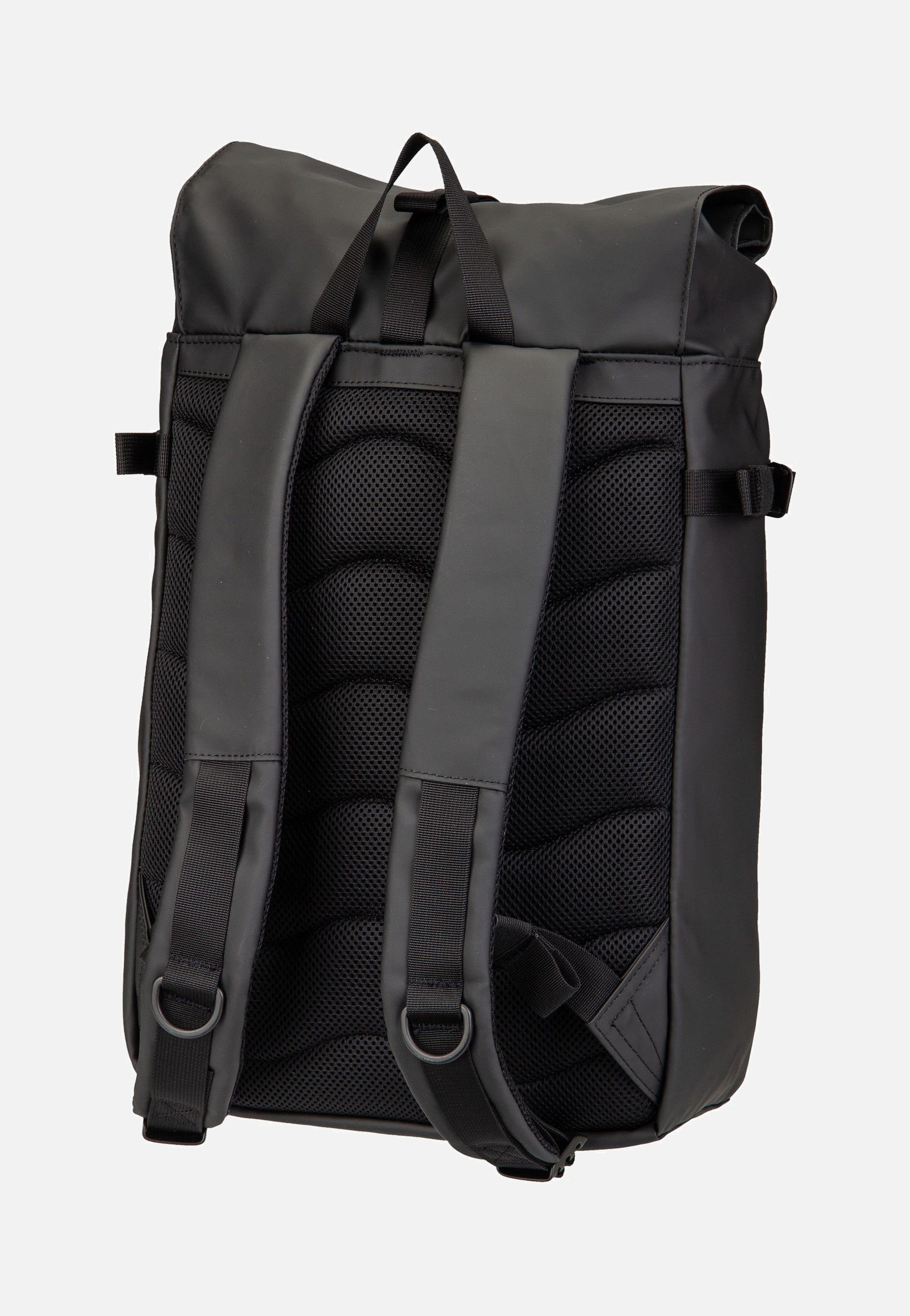 Sandqvist - Stream Slim Rolltop M Black - Backpack | Neutral-Image