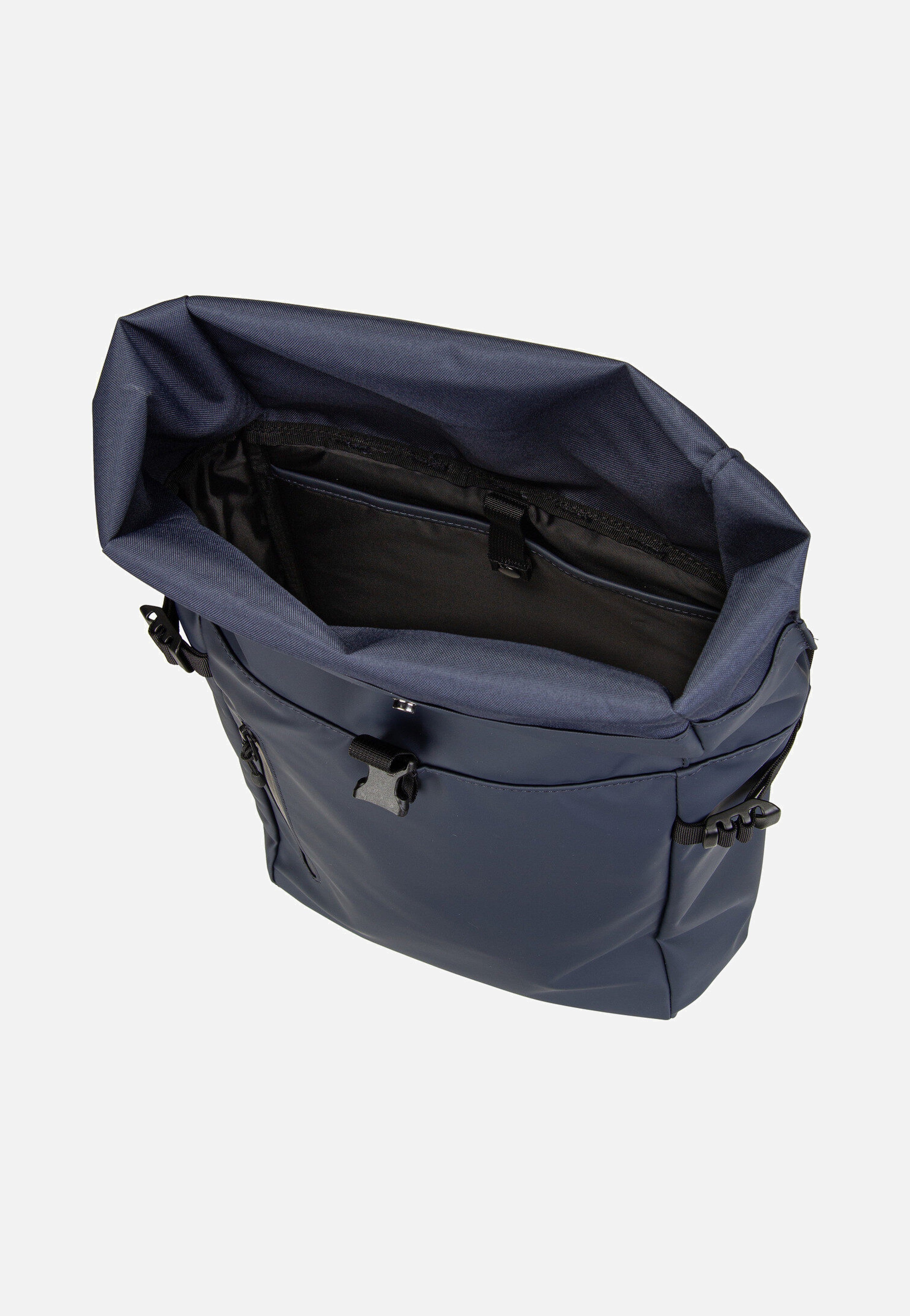 Sandqvist - Stream Slim Rolltop M Navy - Backpack | Neutral-Image