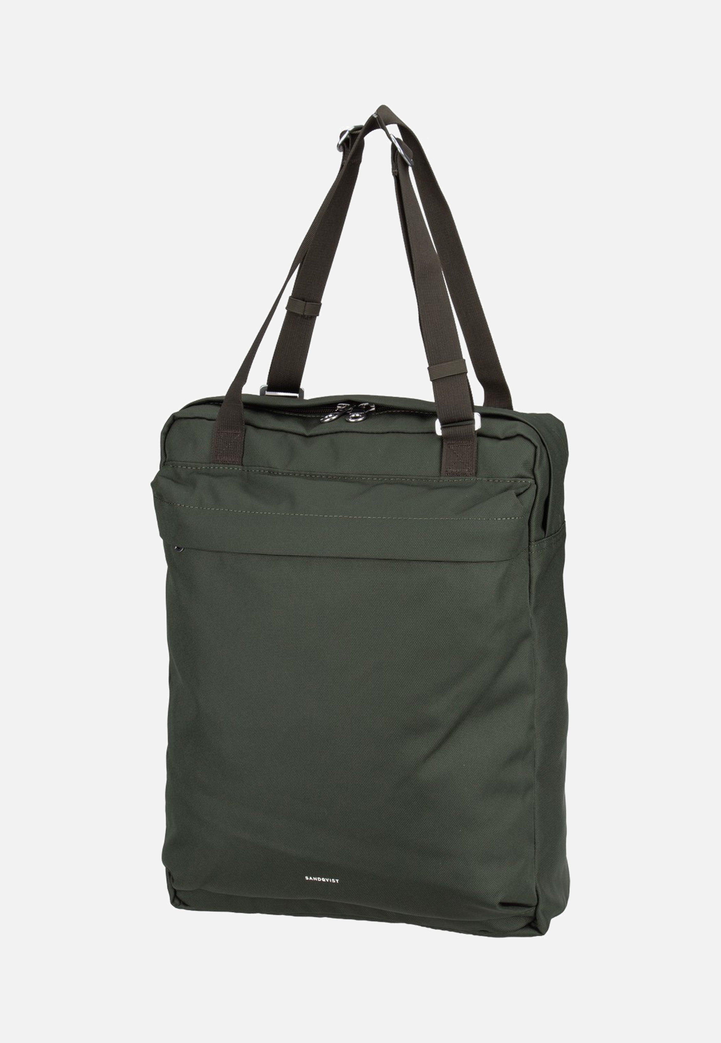Sandqvist Go 2-Way Tote Dawn Green Backpack