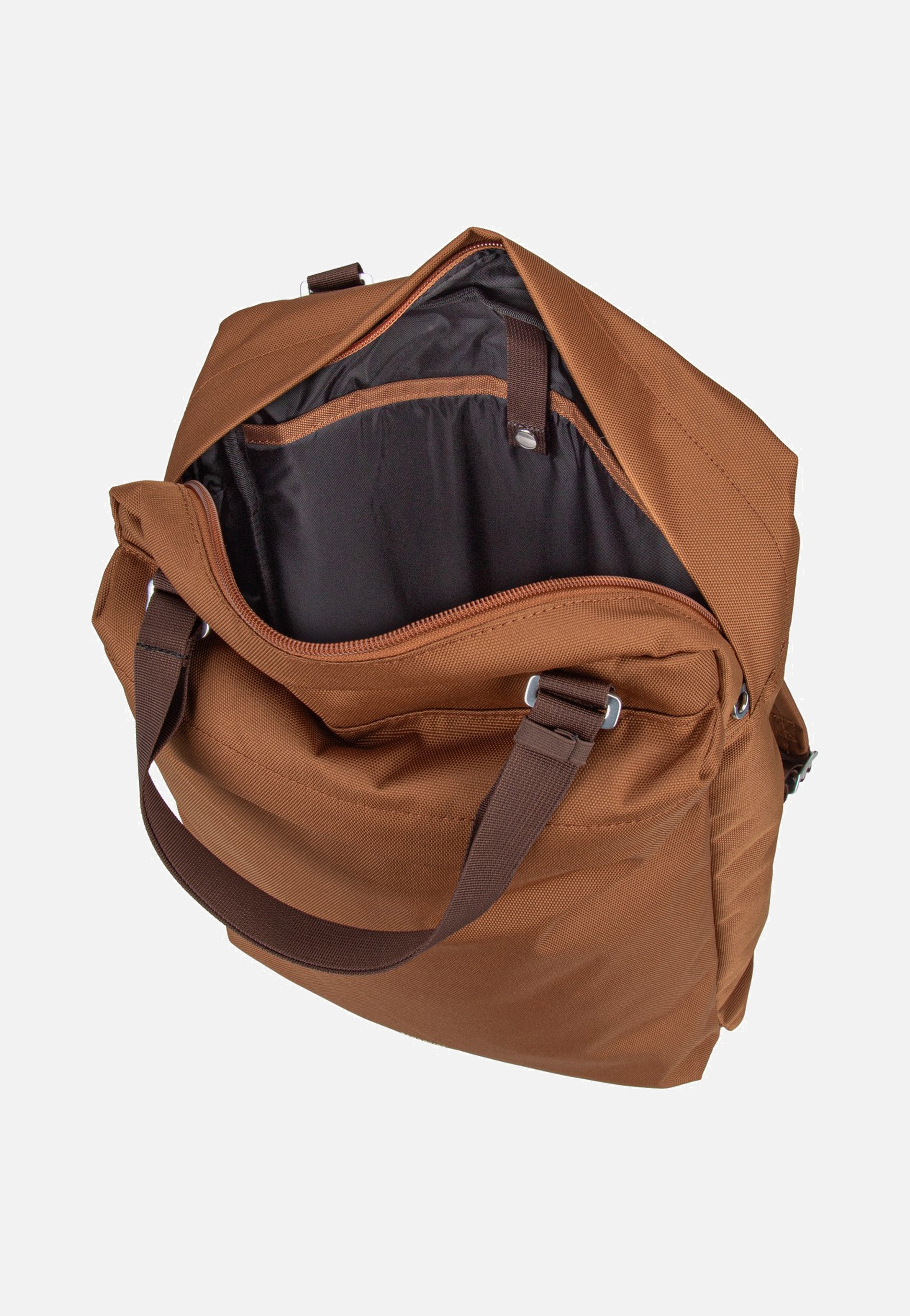 Sandqvist Go 2-Way Tote Sepia Brown Backpack