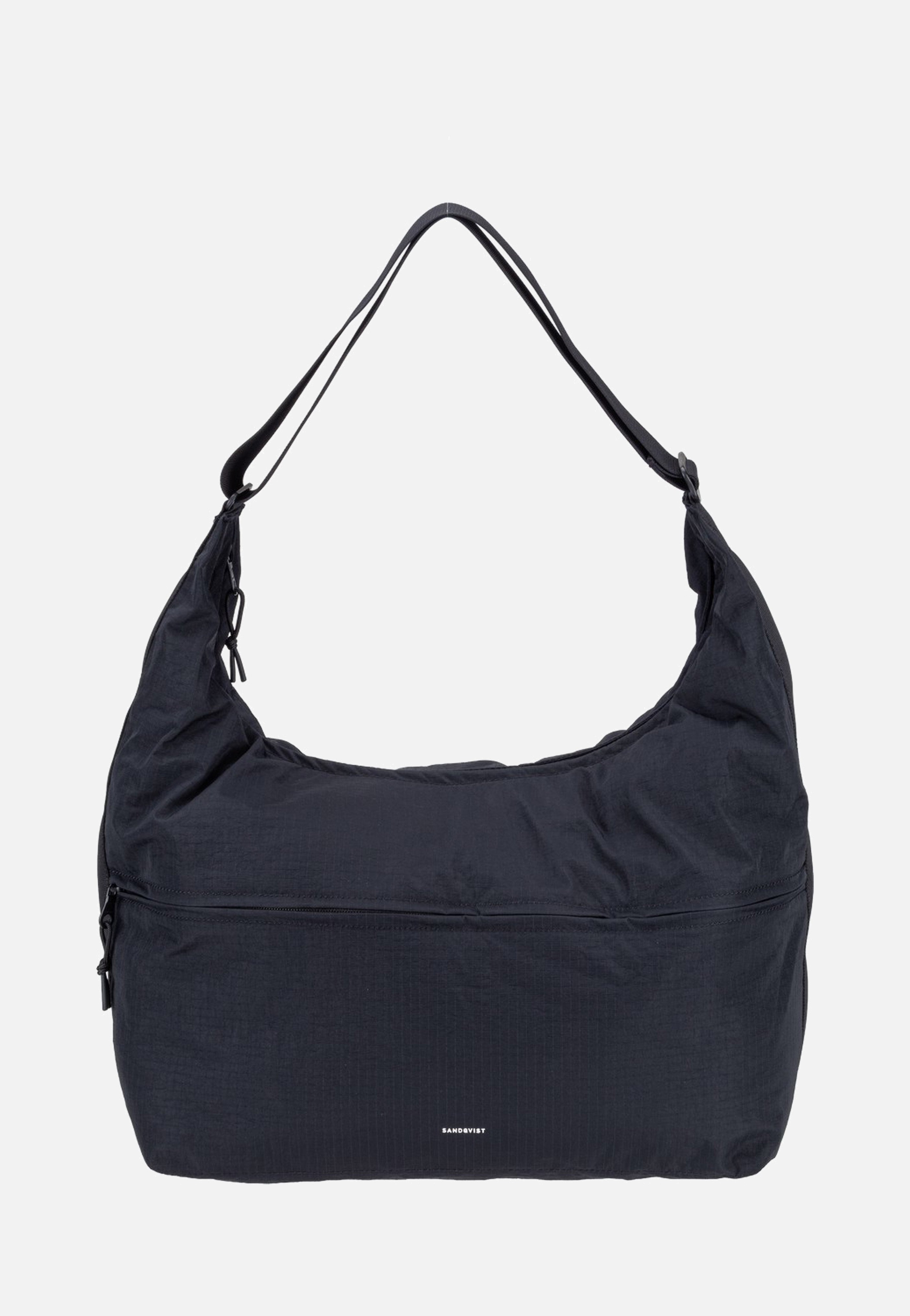 Sandqvist Grid Shoulder 805 Black Borsa a tracolla