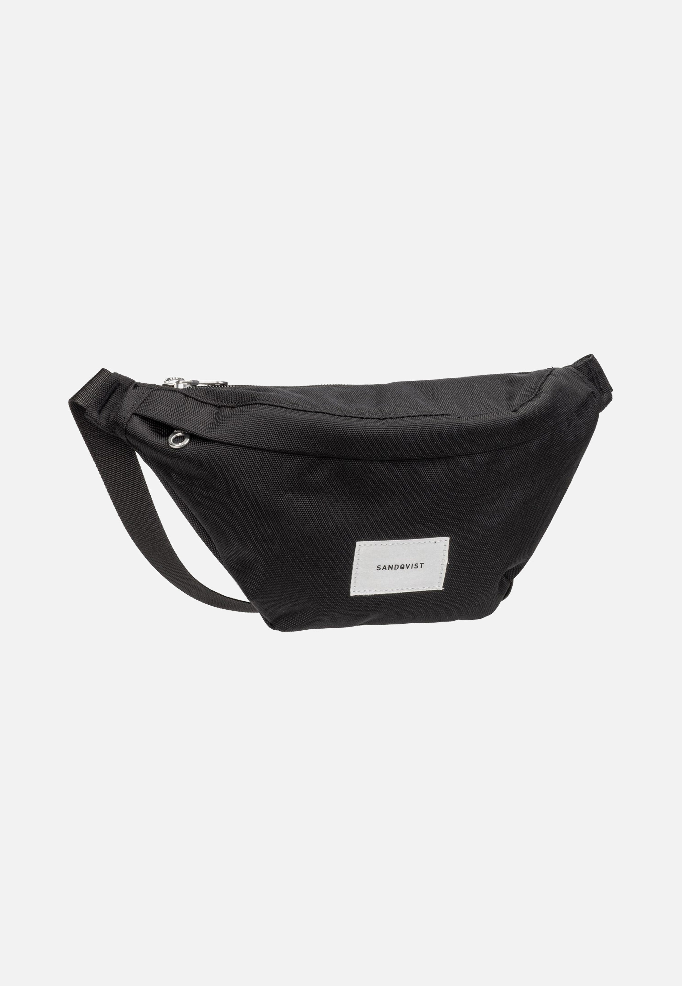 Sandqvist Ground Crossbody Black Fanny Pack