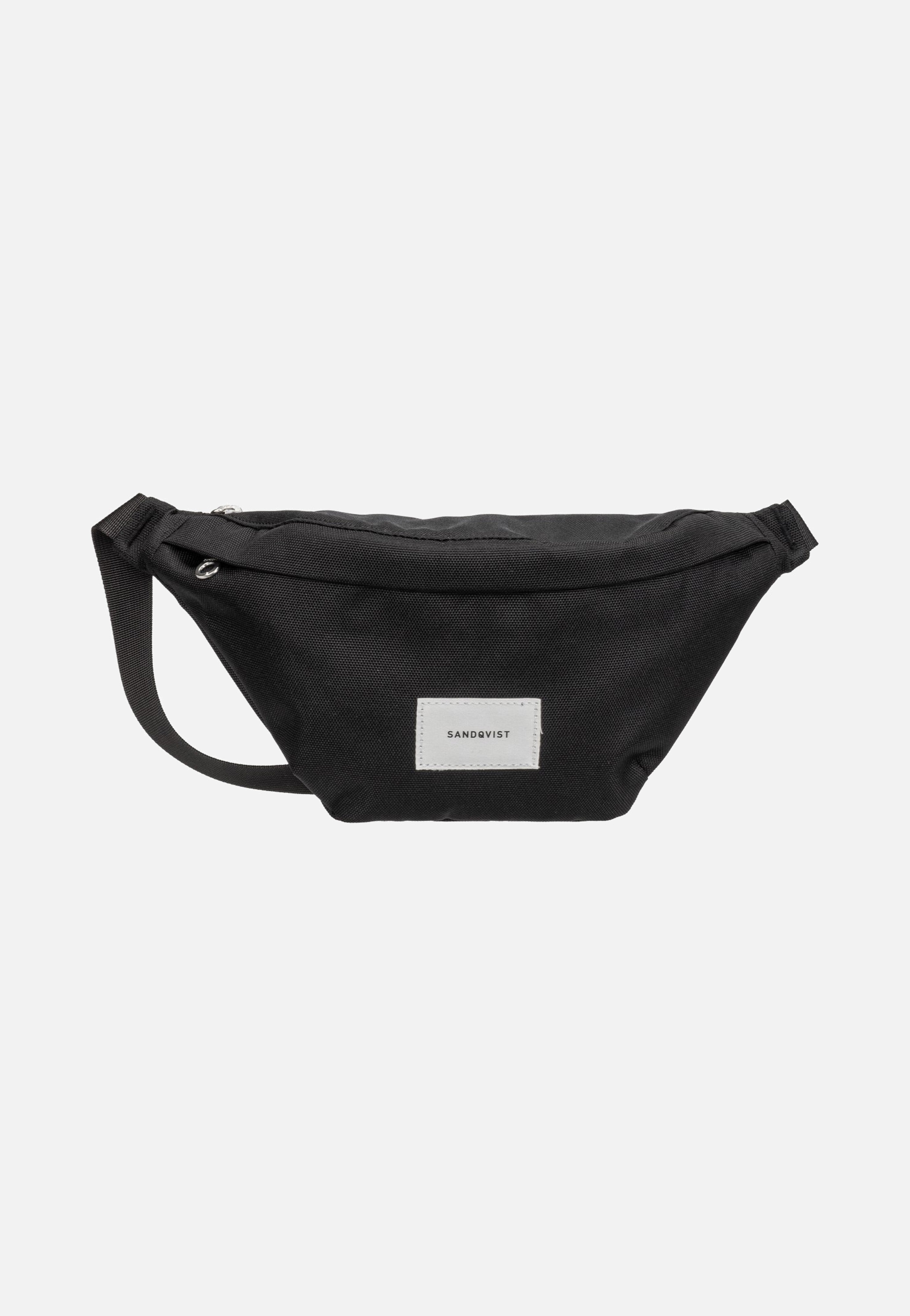 Sandqvist Ground Crossbody Black Fanny Pack