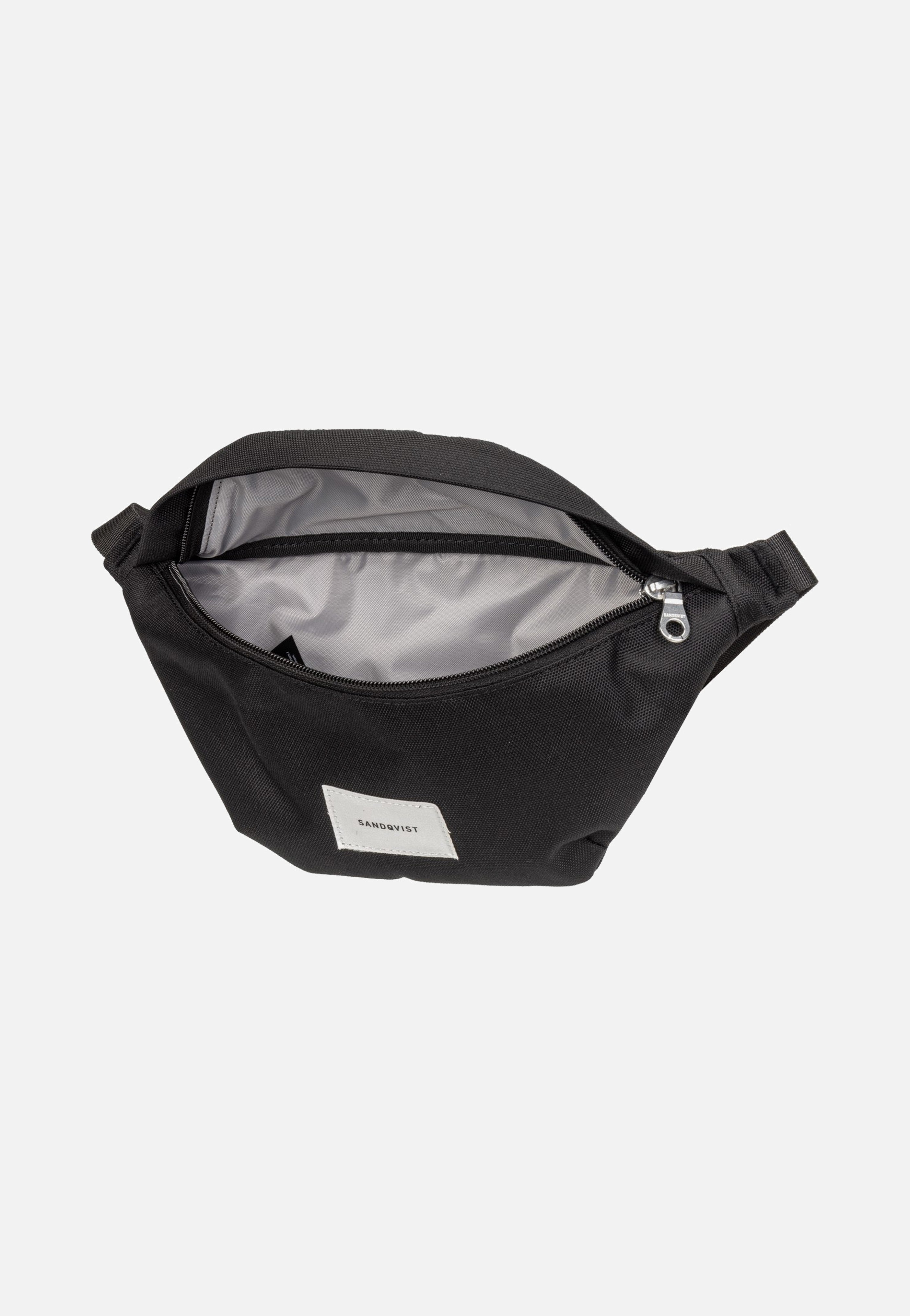 Sandqvist Ground Crossbody Black Fanny Pack