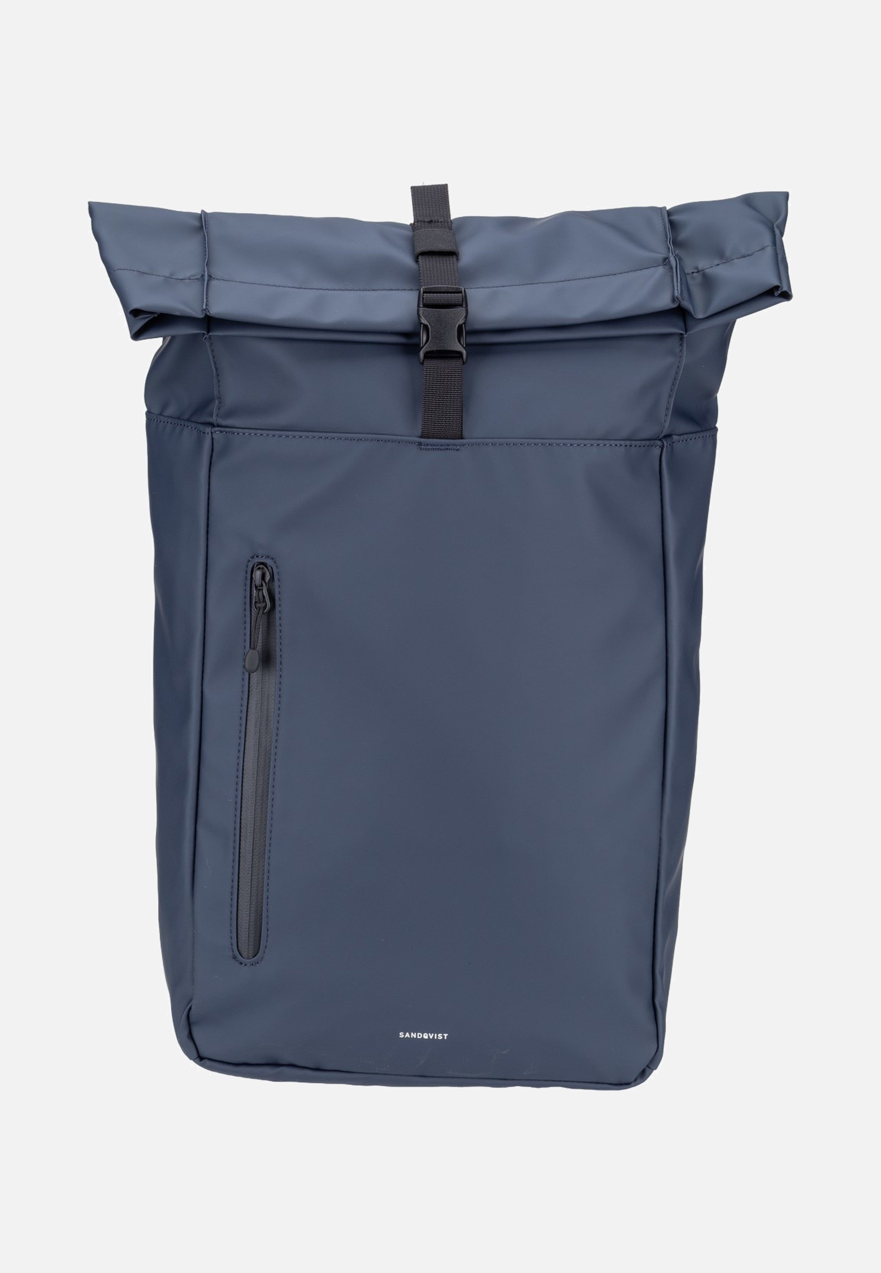 Sandqvist Stream Rolltop 14' Navy Rolltop Backpack