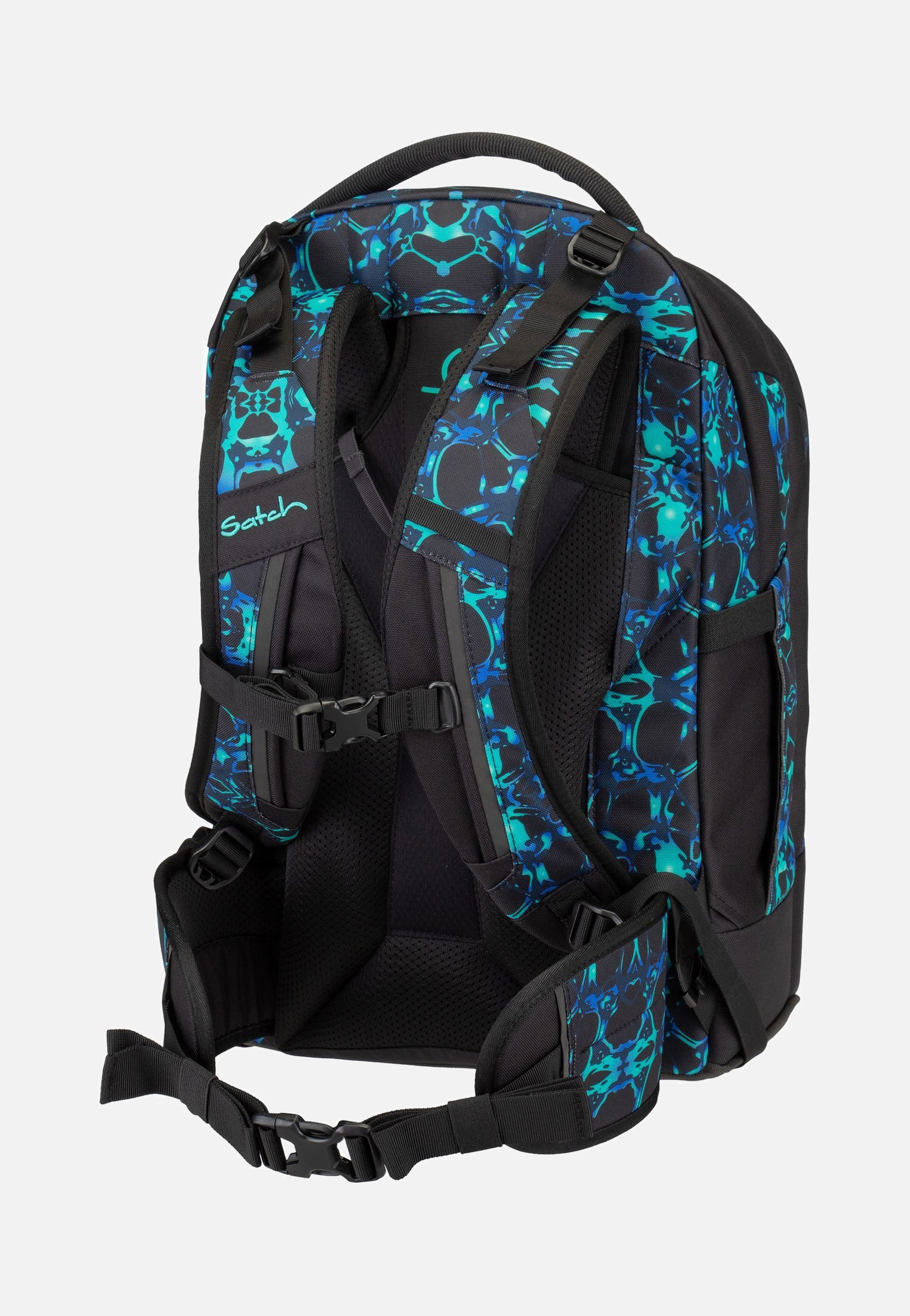 satch satch Pack Caleido Blue School Bag