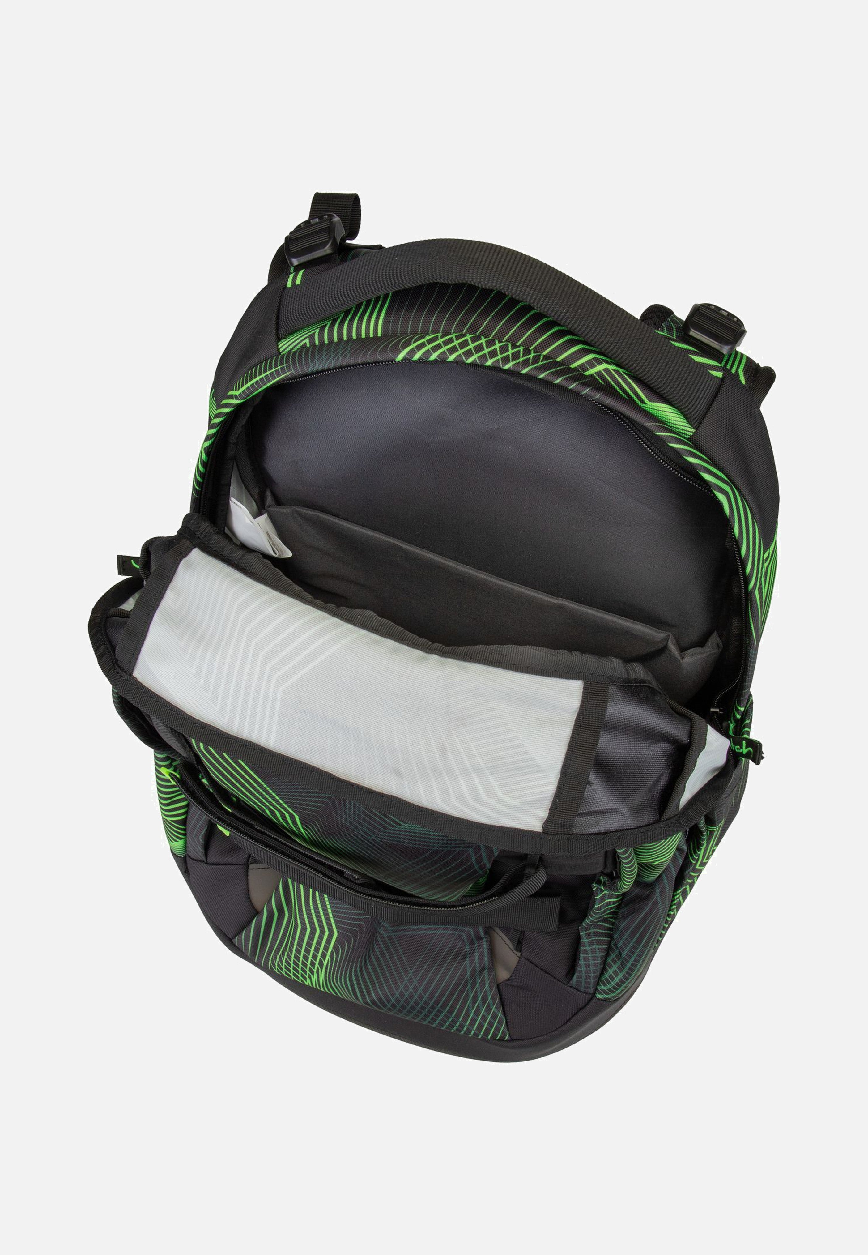 satch - satch Pack Seismic Green - School Bag | Neutral-Image