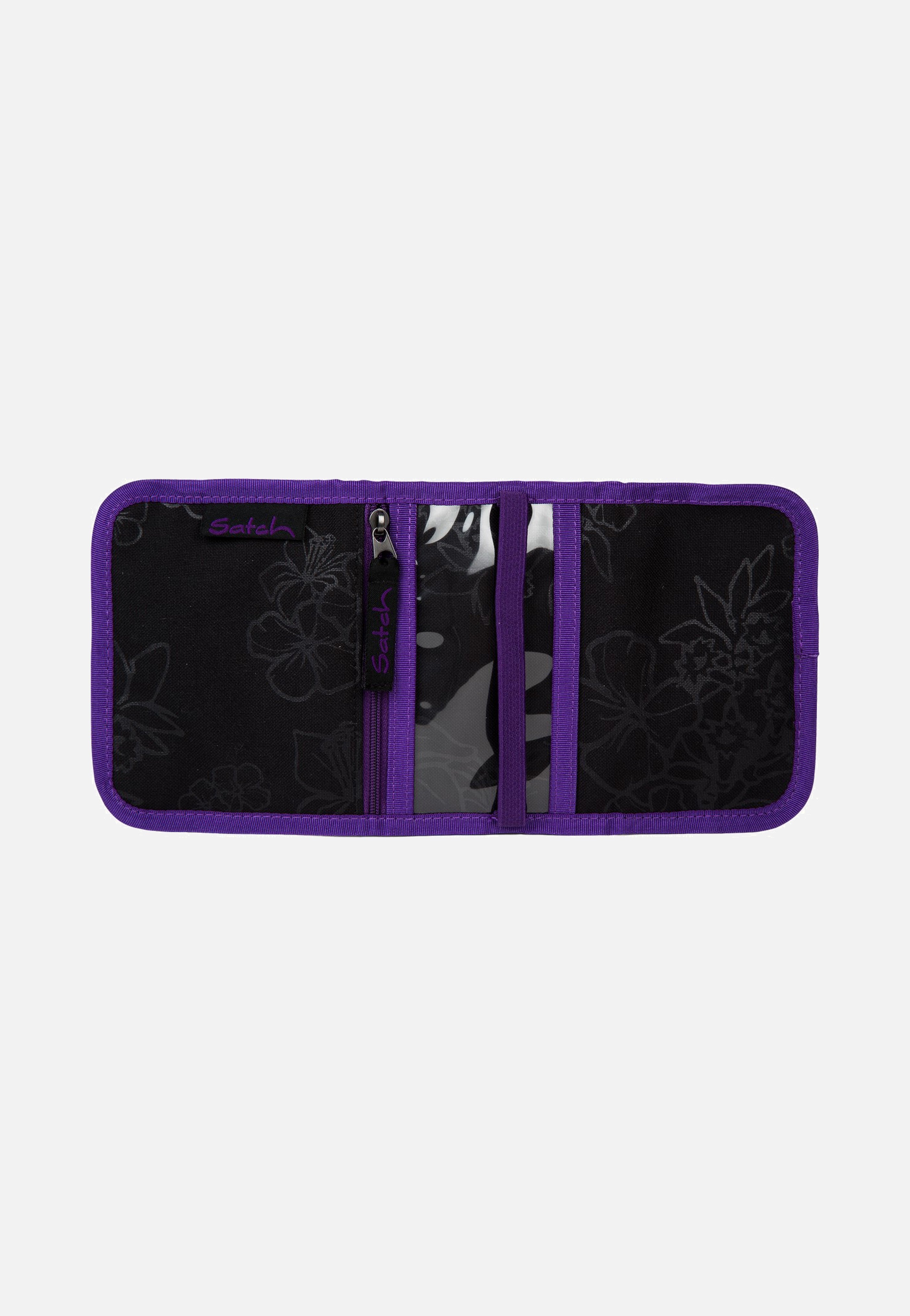 satch satch Geldbeutel Purple Hibiskus Wallet