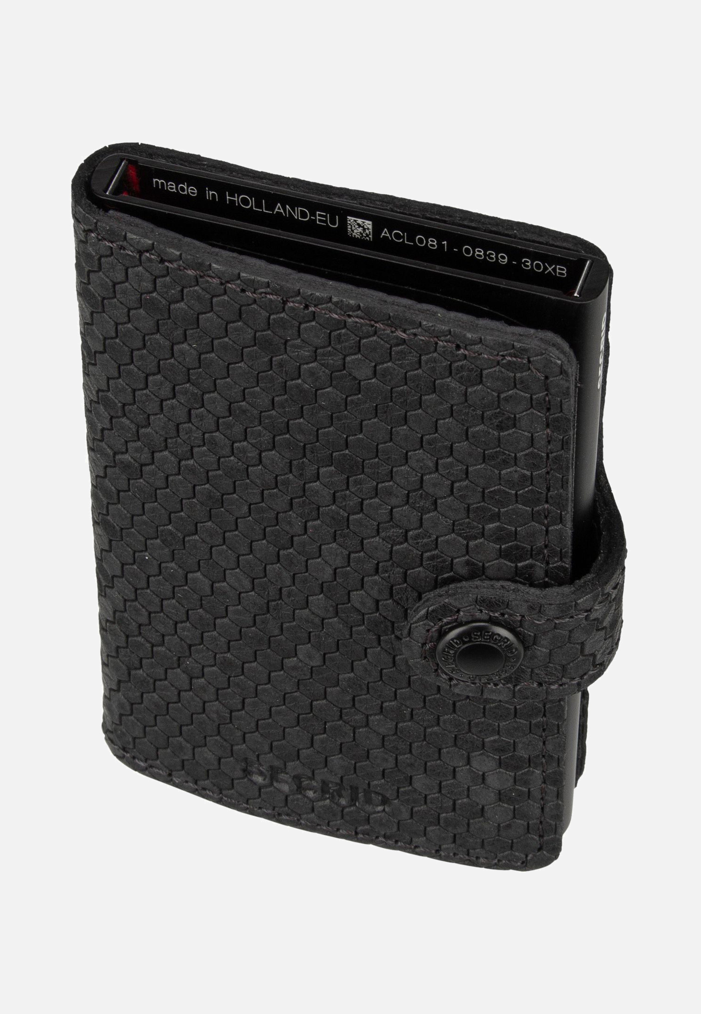 Secrid Miniwallet Hexagon Black Wallet
