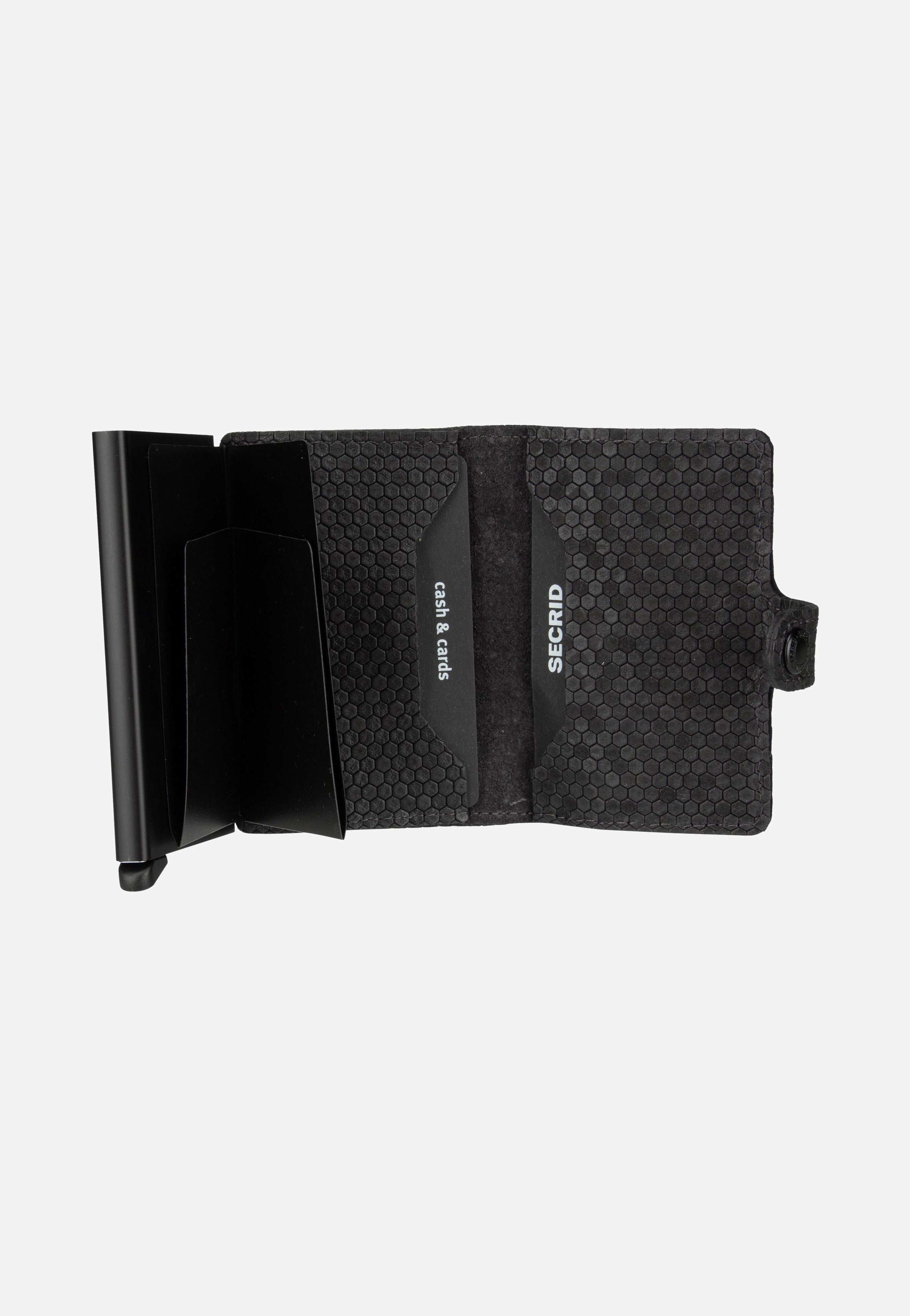 Secrid Miniwallet Hexagon Black Wallet