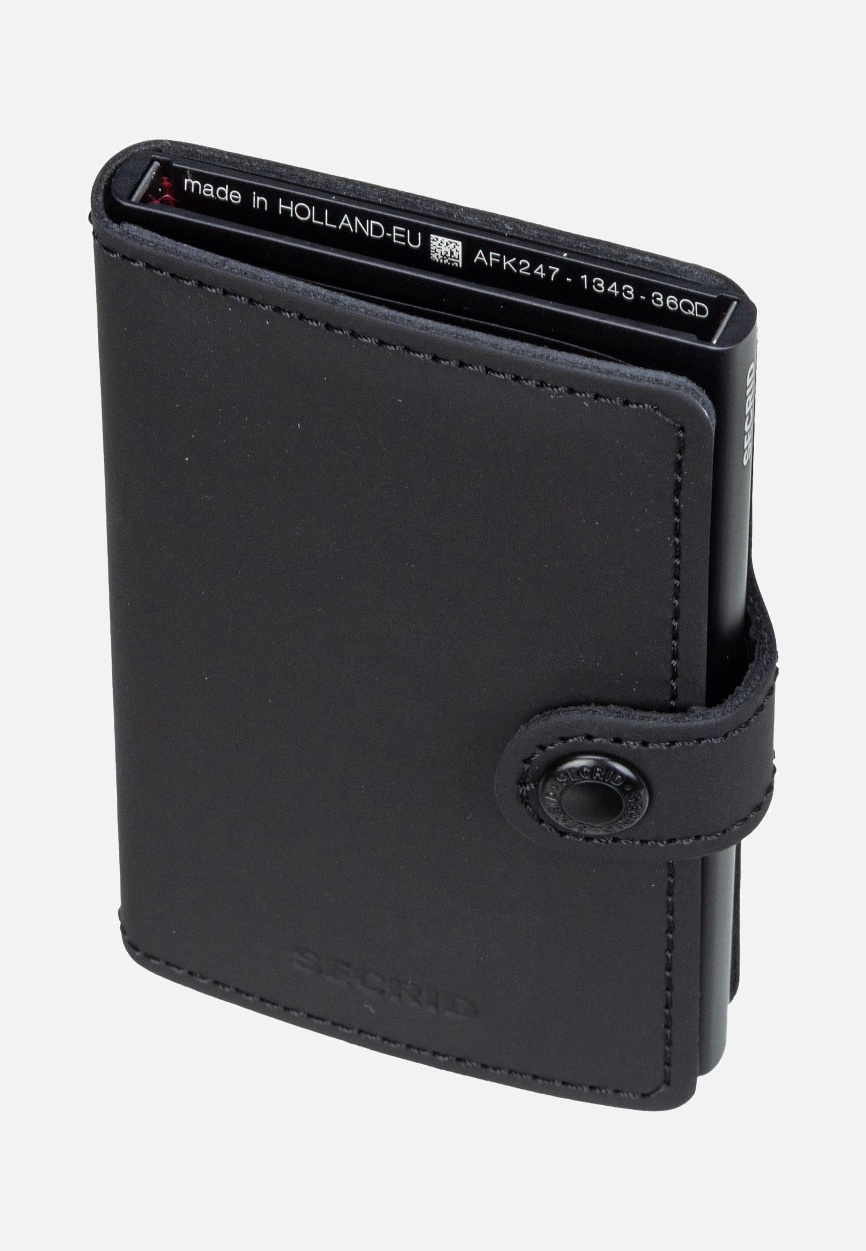 Secrid Miniwallet Matte Black Wallet