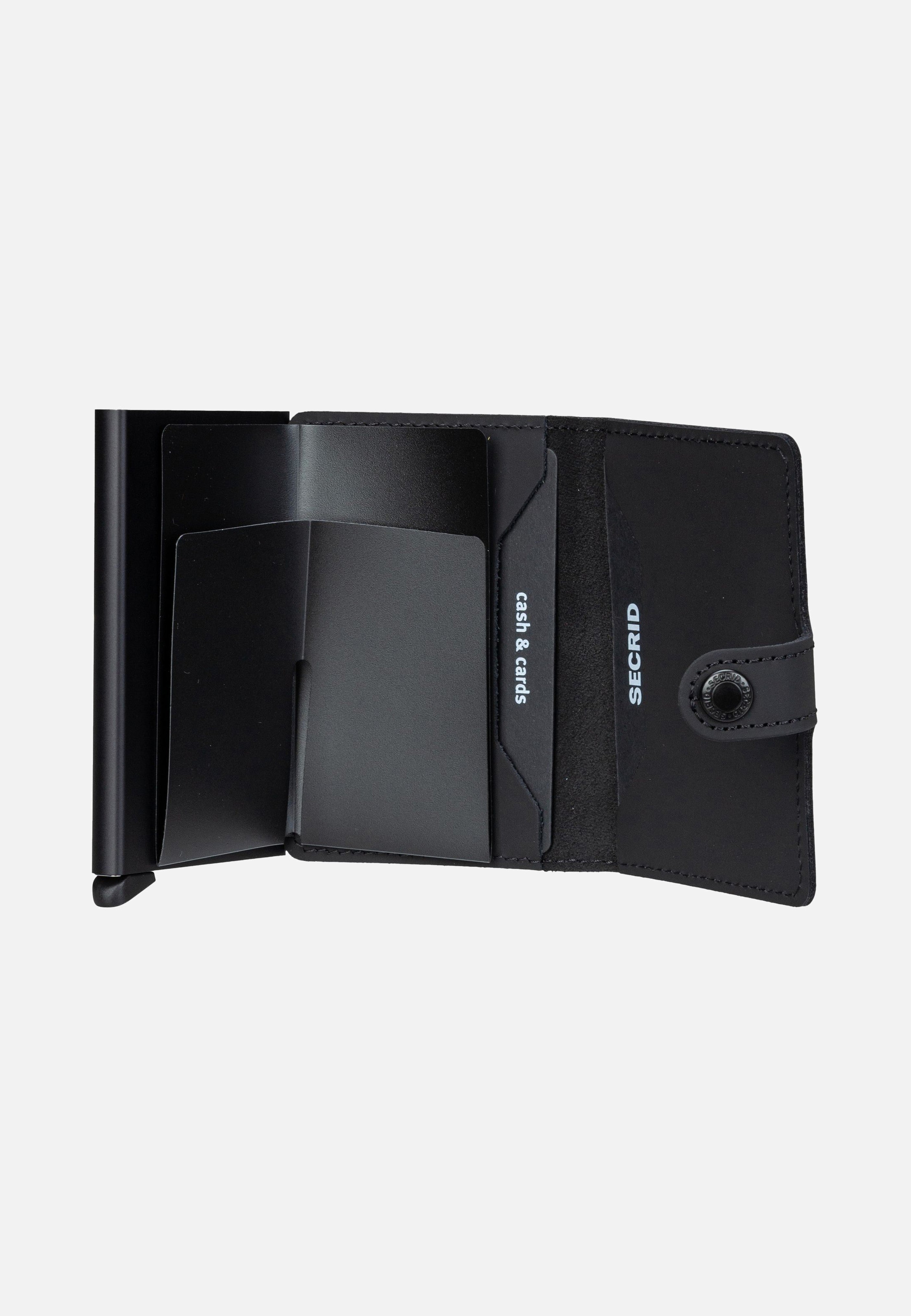 Secrid Miniwallet Matte Black Wallet
